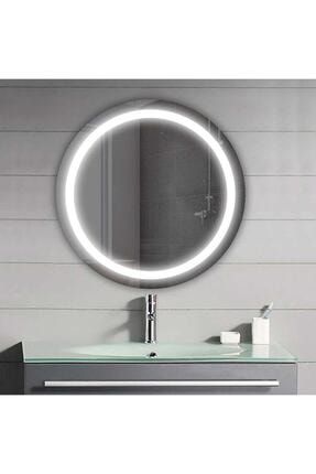 gift more rodajli yuvarlak led isikli banyo aynasi 70 cm fiyati yorumlari trendyol