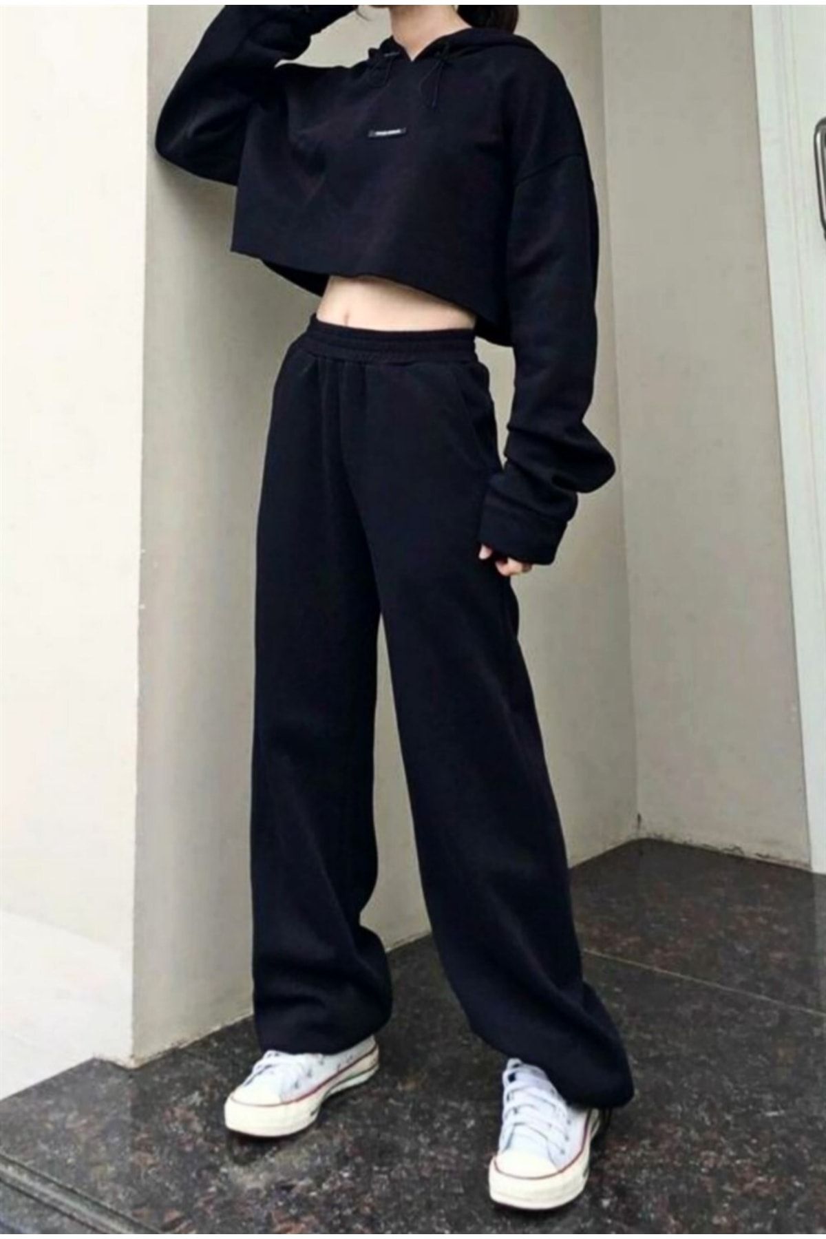 Carpe Basic Düz Paça Jogger Eşofman