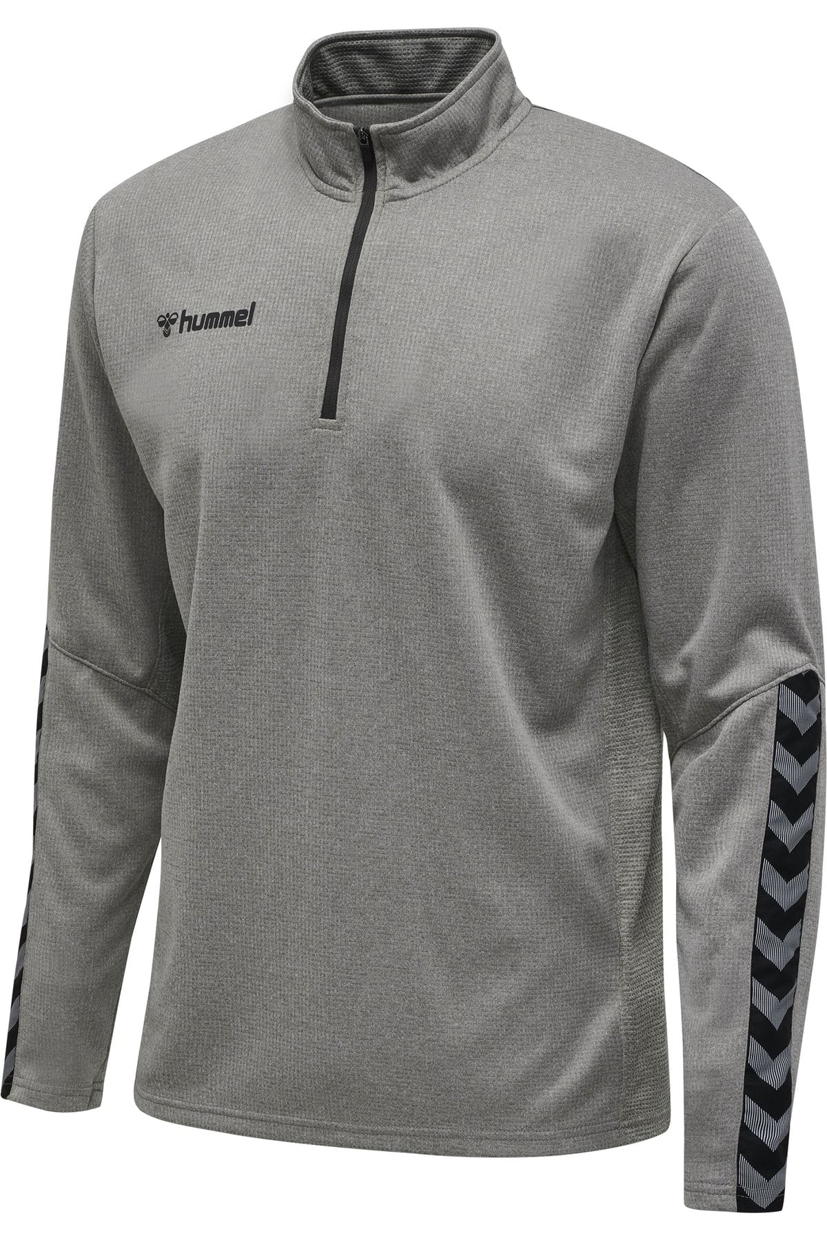 HUMMEL Sweatshirt Grau Regular Fit AR6521