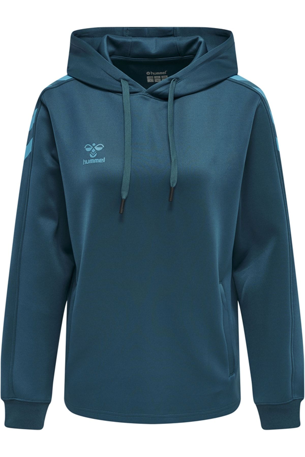 HUMMEL Sweatshirt Blau Regular Fit