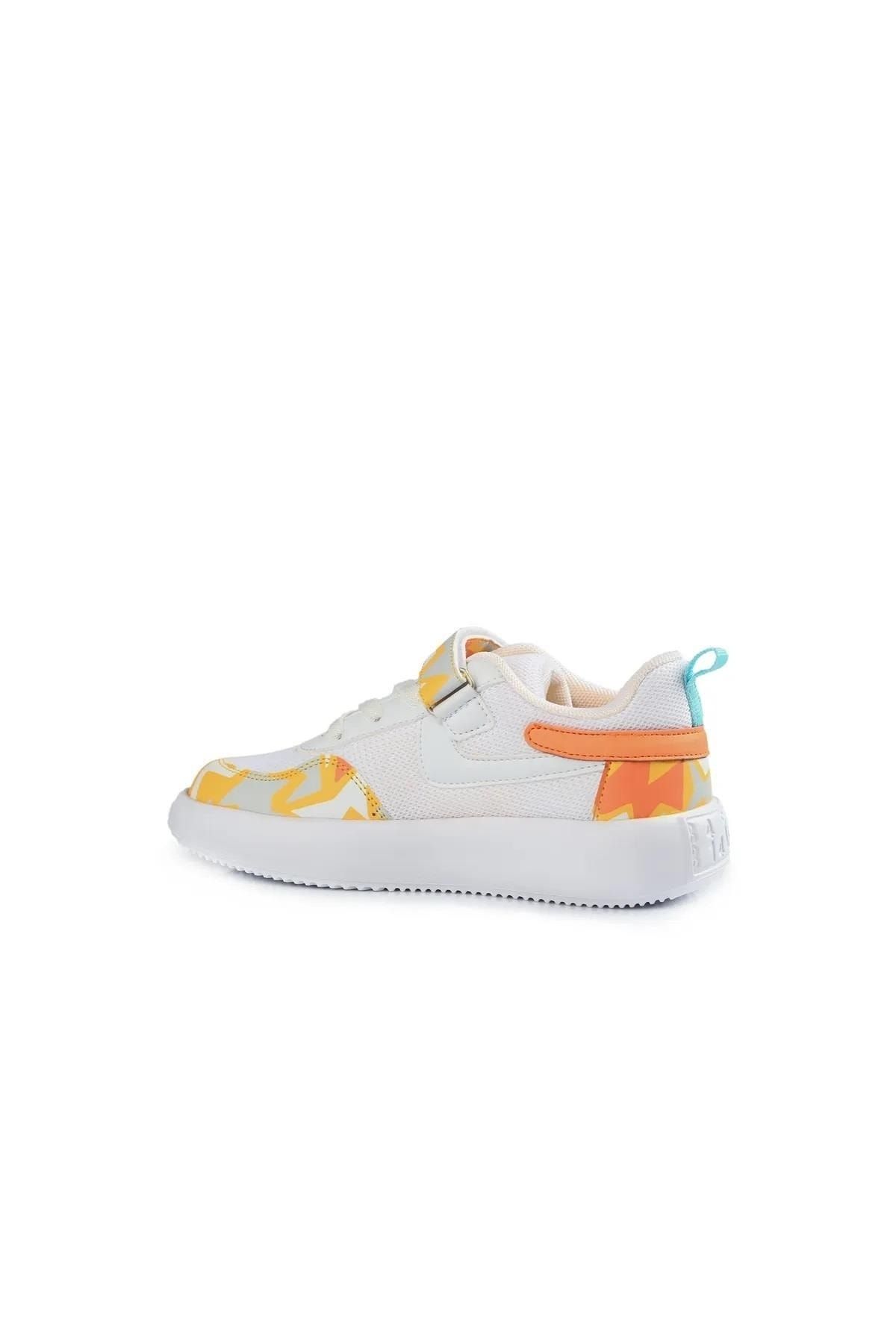 Vicco-Napoli White Yellow Sports Shoes (zindos) 3