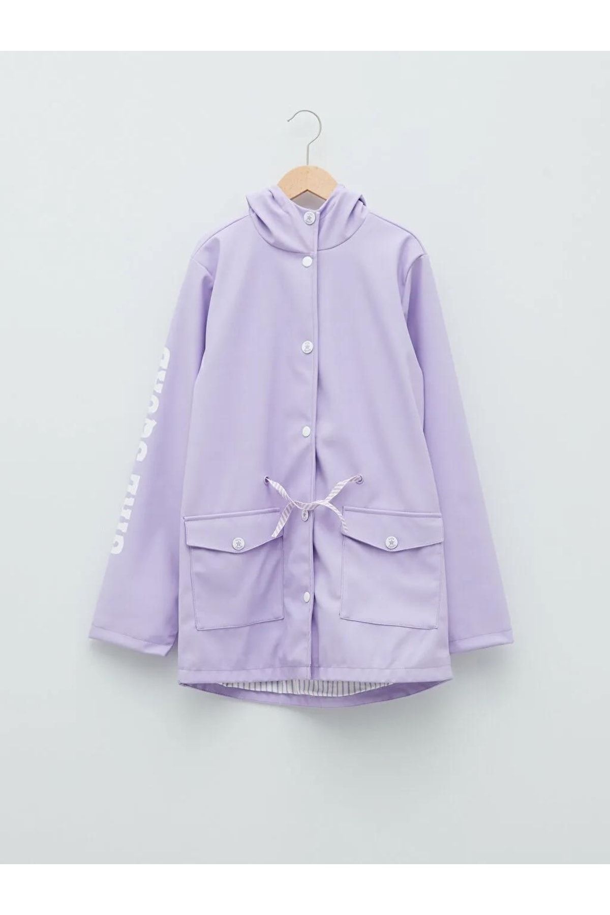 LC Waikiki Winterjacke Lila Basic