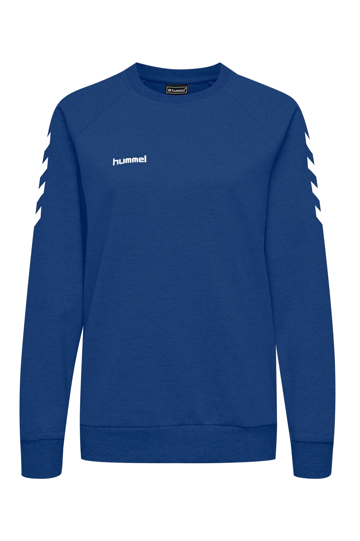 HUMMEL Sweatshirt Blau Regular Fit