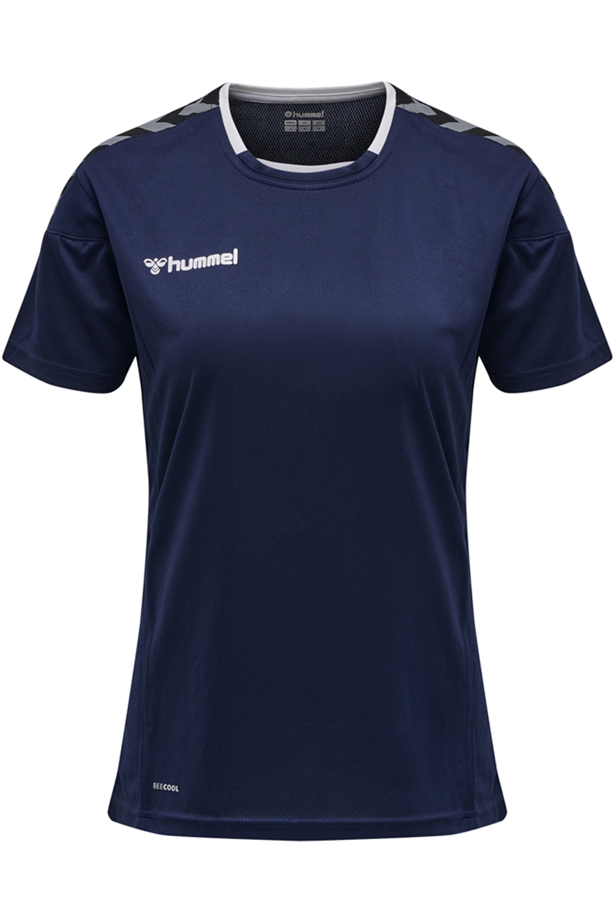 HUMMEL T-Shirt Blau Regular Fit