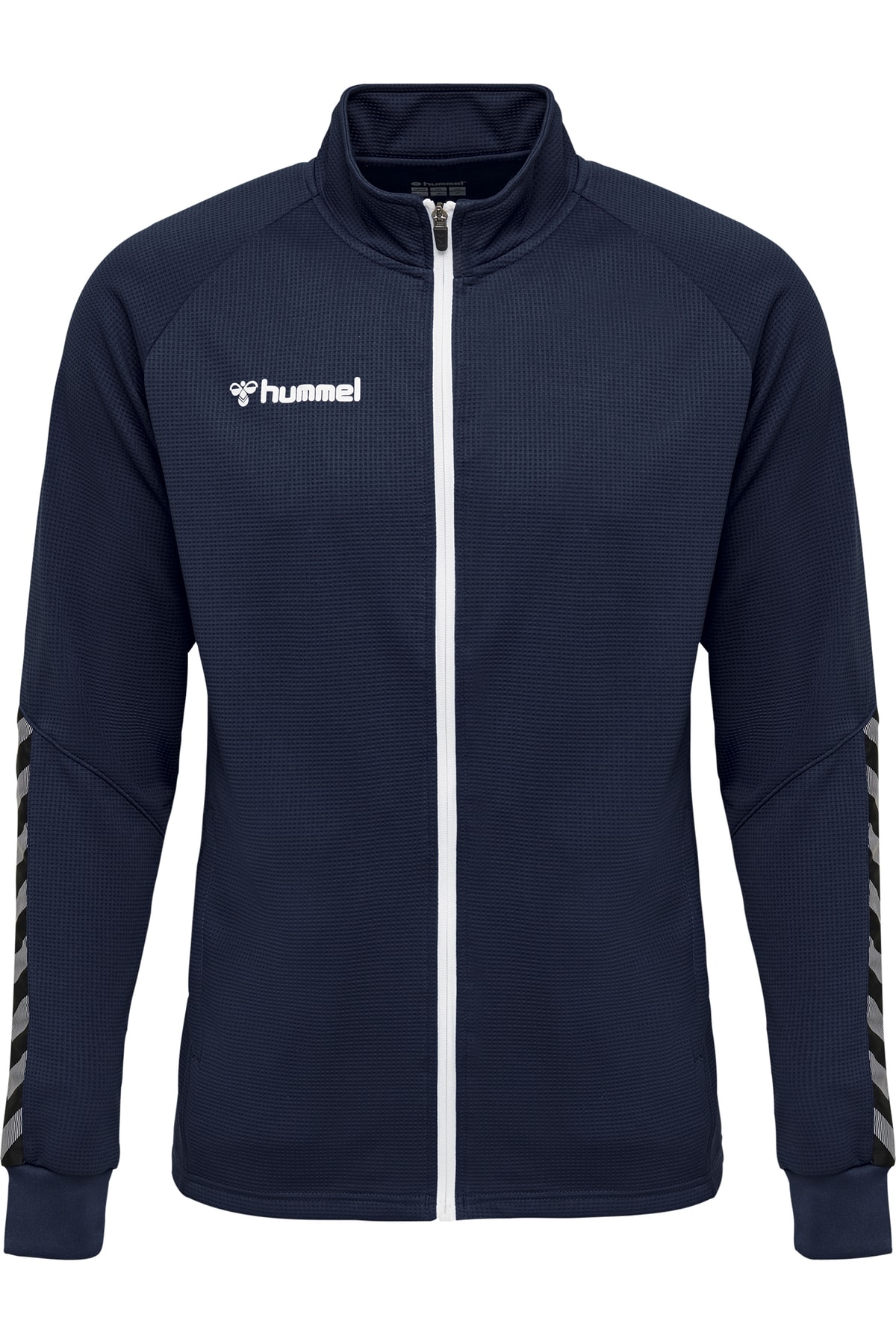 HUMMEL Sweatshirt Blau Regular Fit