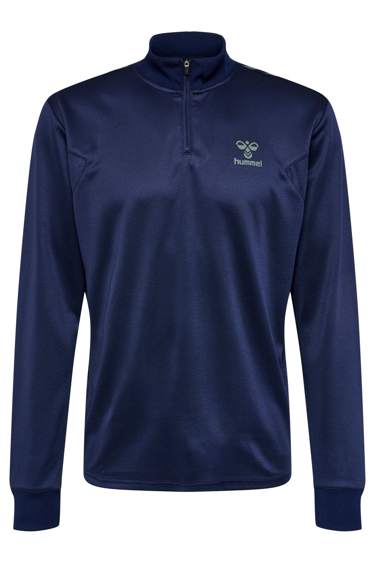 HUMMEL Sweatshirt Blau Regular Fit