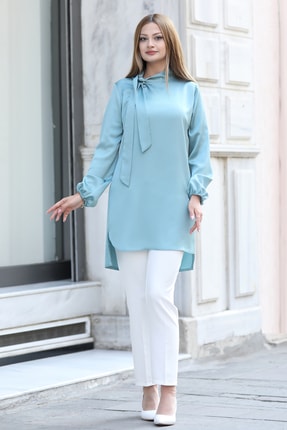 FUVAL MODA Trend Büyük Beden Tesettür Tunik