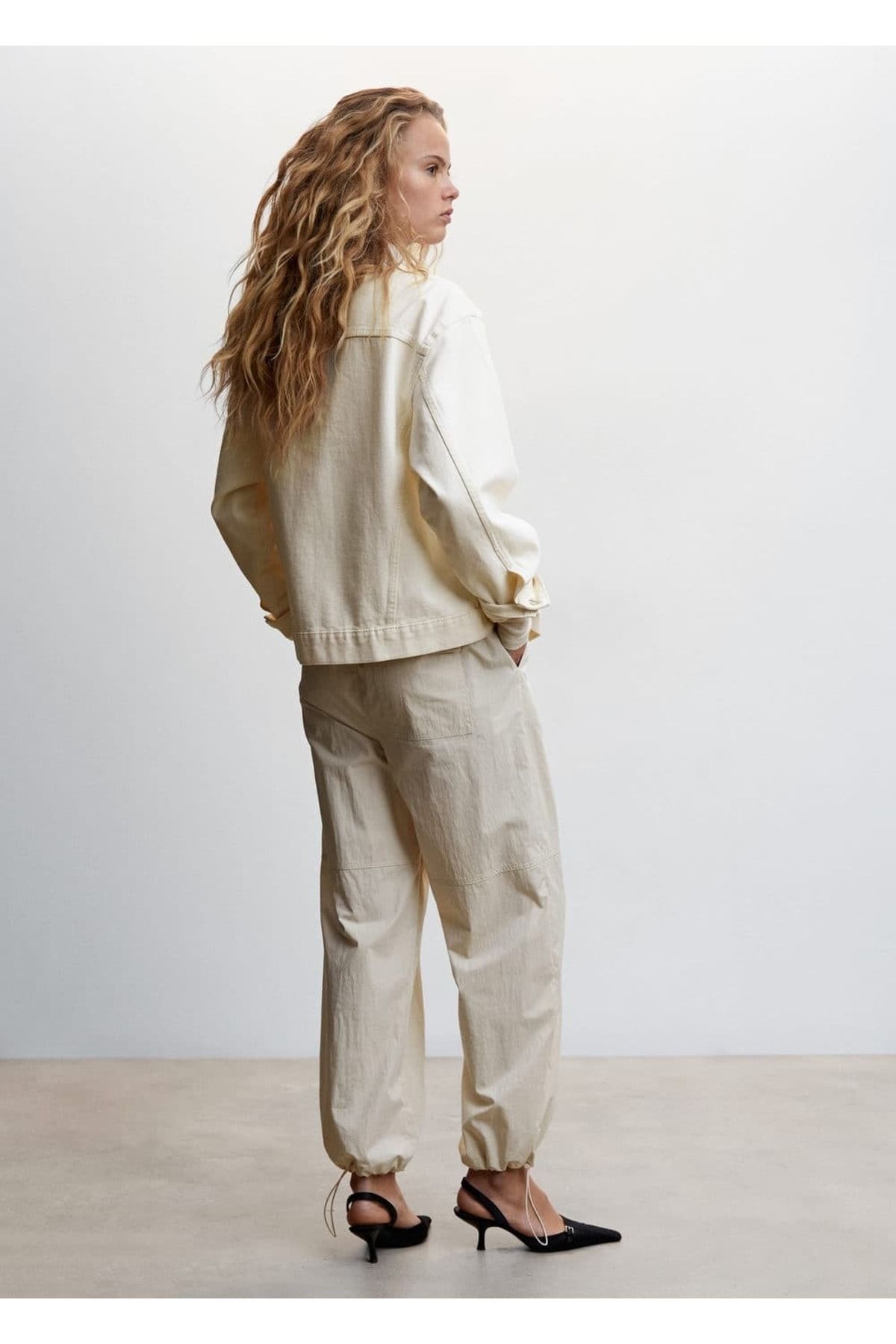 MANGO Woman Oversize Denim Mont CE7058
