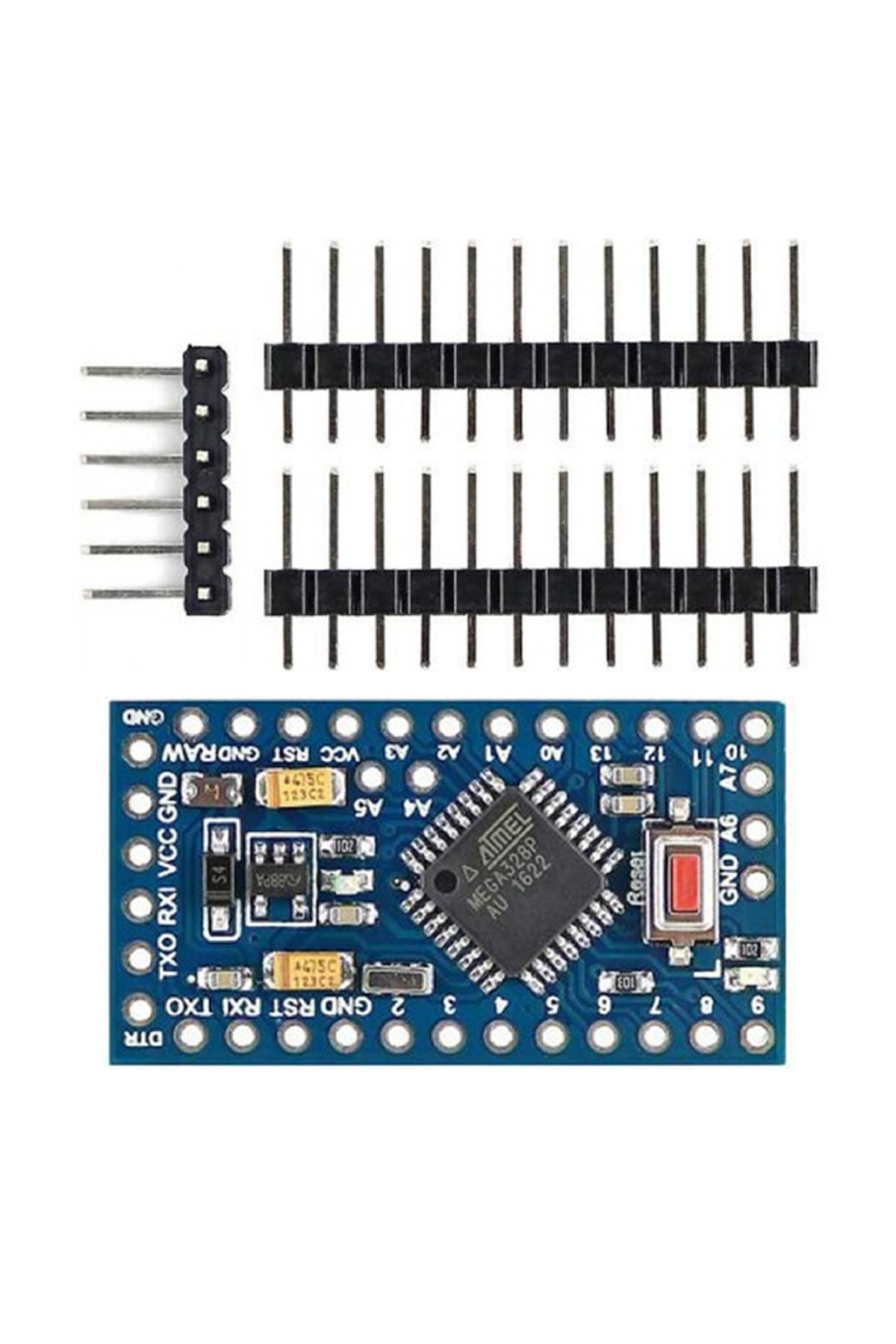 Arduino Pro Mini Atmega328a 5v 16mhz Açık Kaynak Kodlu Yazılım Geliştirme Kartı Microchip Eğitim Prg 3