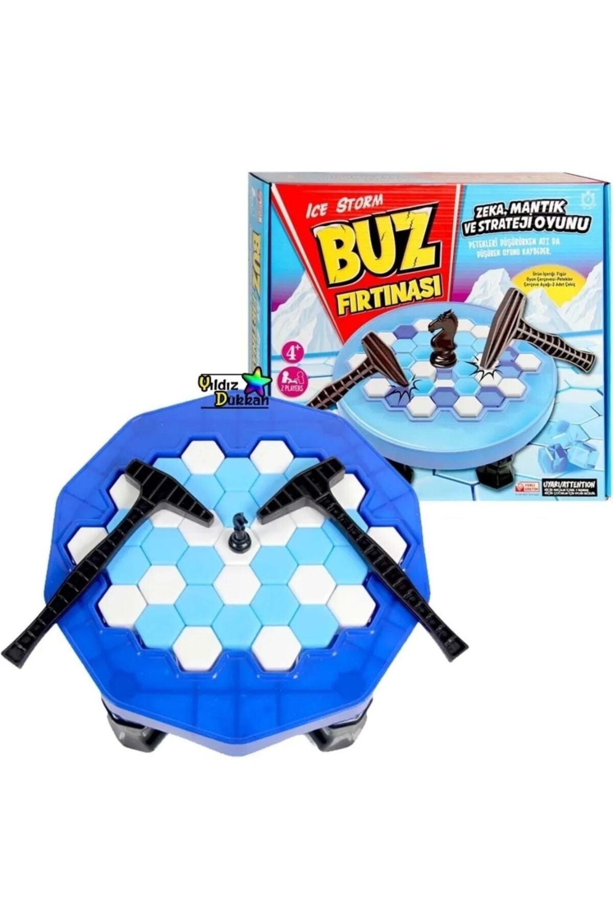 YILDIRIM OYUNCAK Buz Fırtınası Eğitici Eğlenceli Buz Kırma Kutu Oyunu