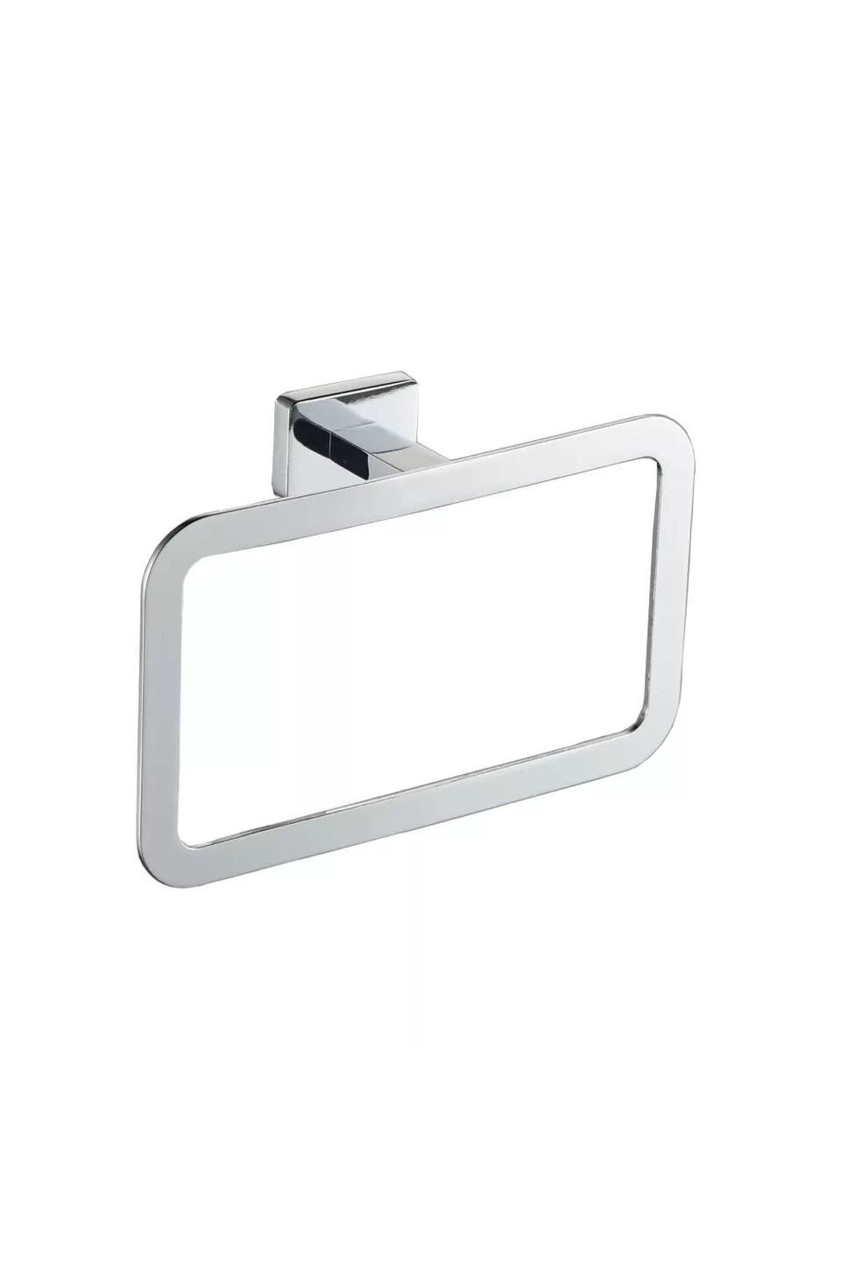 Fause-Ring Circle Towel Holder Line Chrome 2