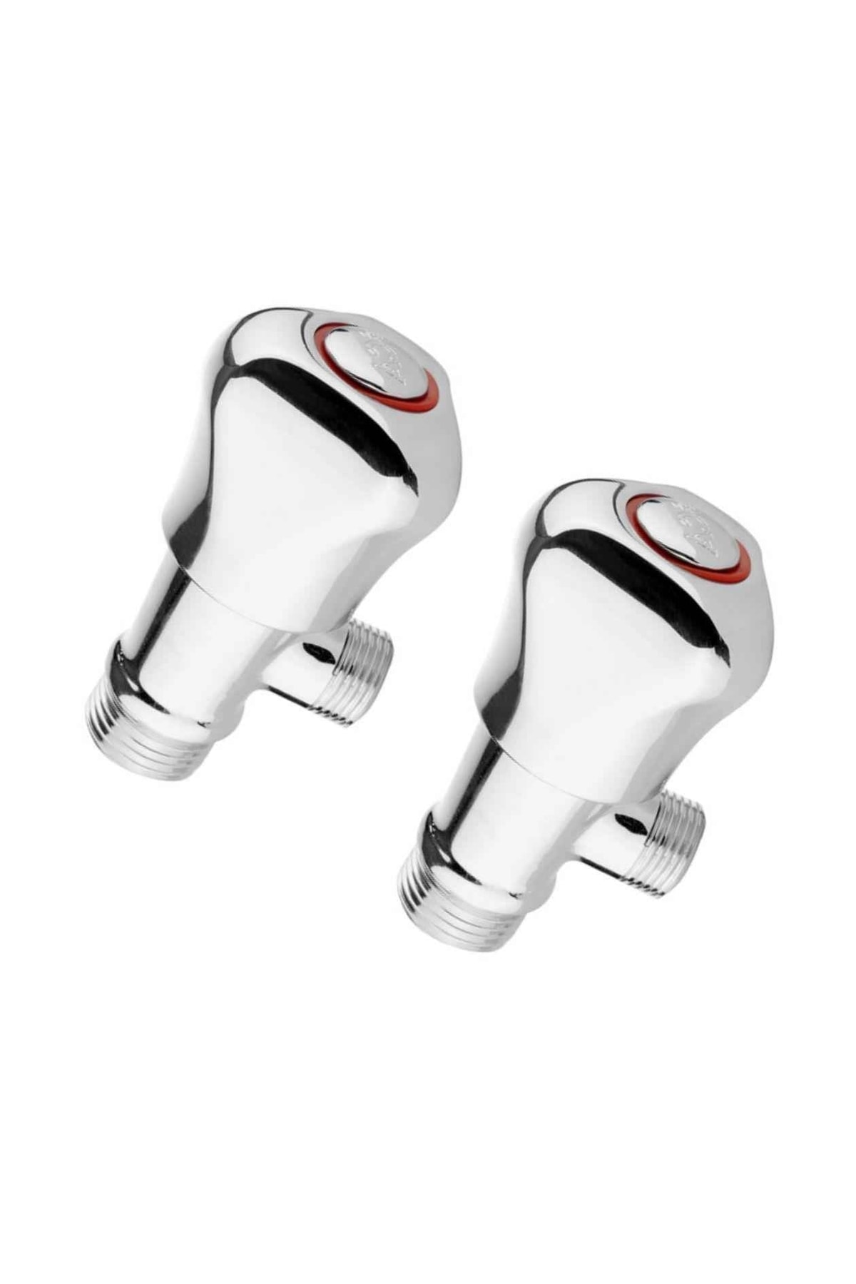 Aral Taharet(klozet) Musluğu Aç-kapa Su Tasarruflu-2 Adet-prinç Gövde Ve Kapak-tüm Klozetlere Uyumlu