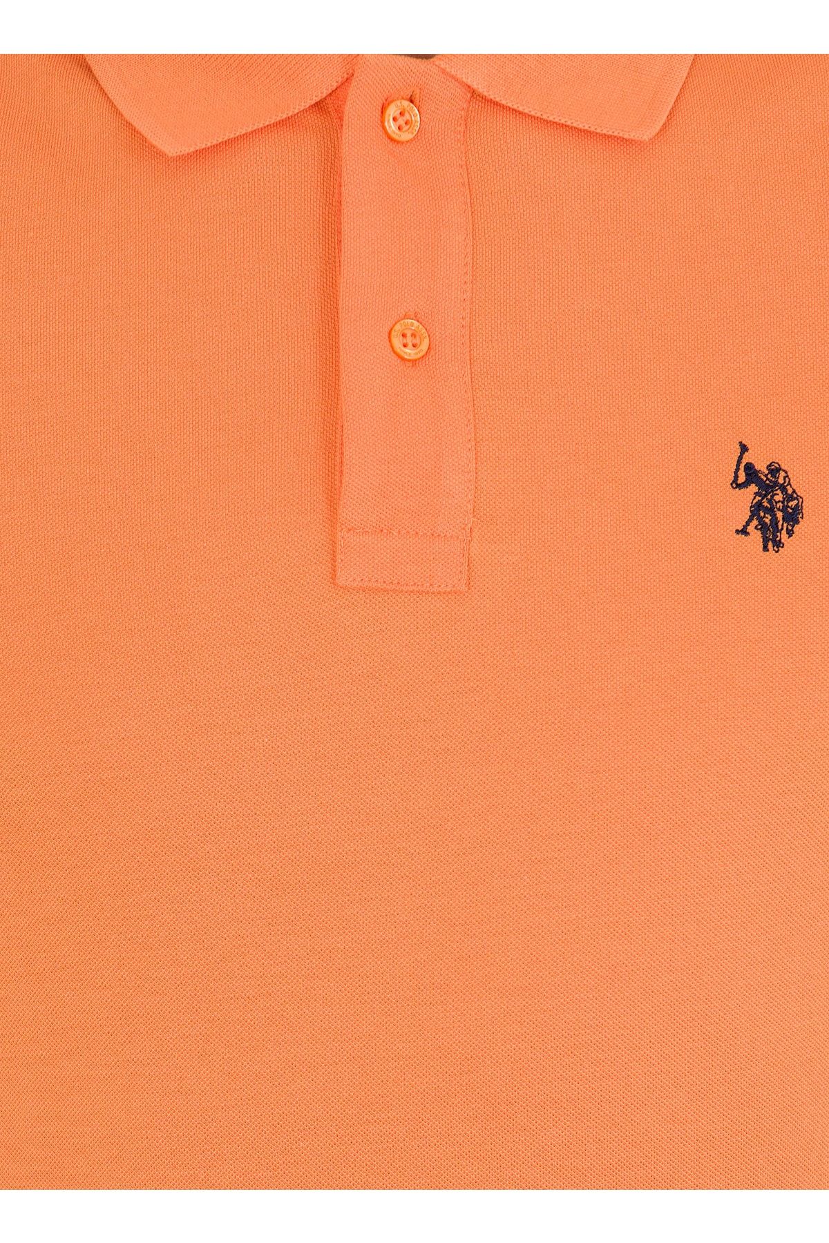 تی شرت نارنجی مردانه پولو اورجینال U.S. Polo Assn.