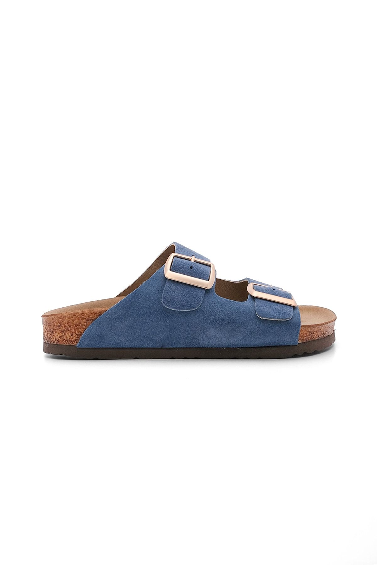 Marjin Pantolette Blau Flacher Absatz AR6779