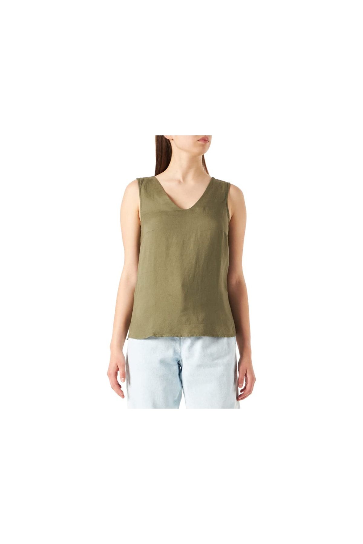 Tom Tailor Bluse Grün Regular Fit Fast ausverkauft