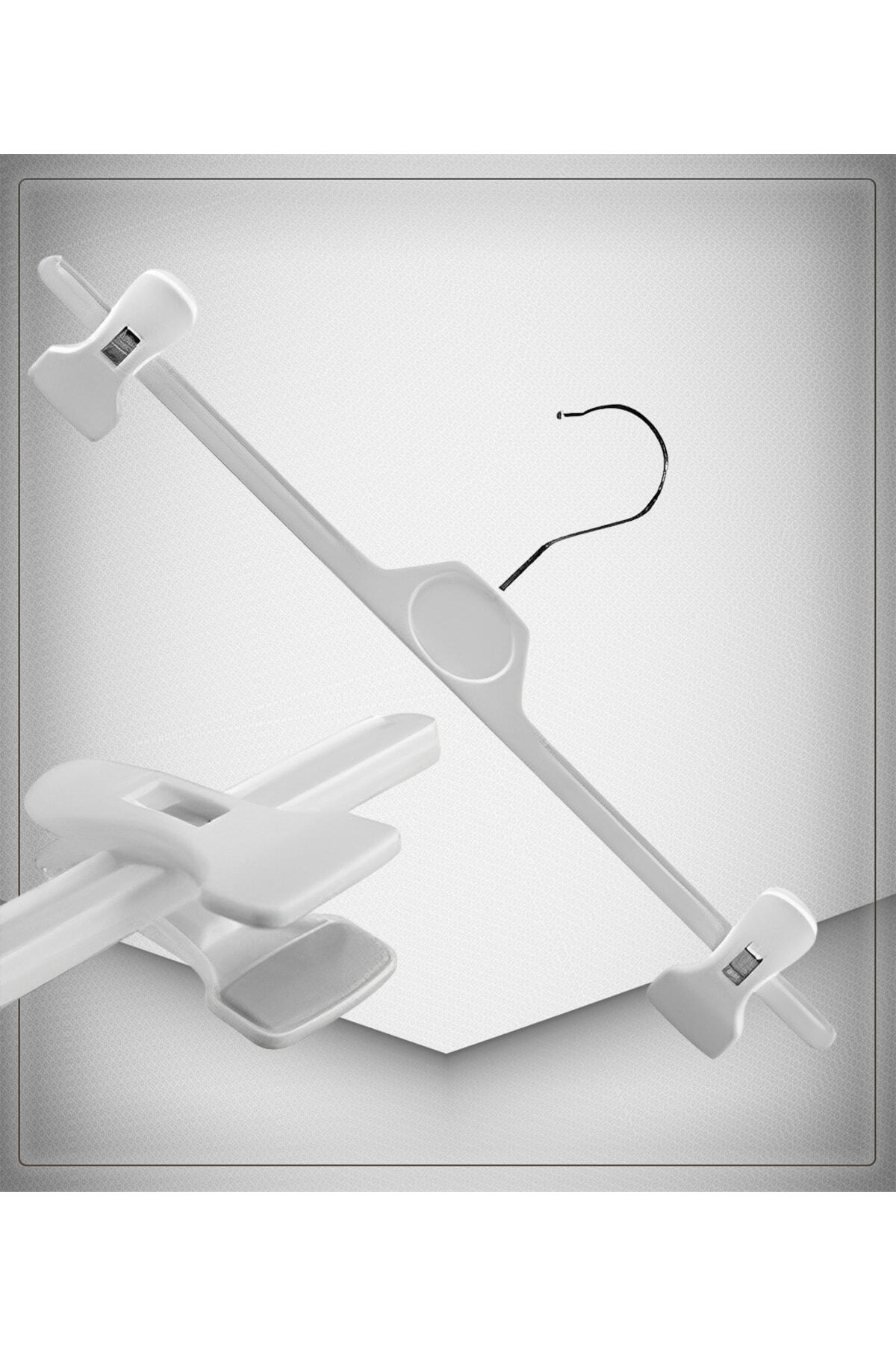 KAME STORE Mother of Pearl Hanger 38 Cm Meat Series Black Peg Pants Skirt Shorts Clothing Hanger 15 Pieces