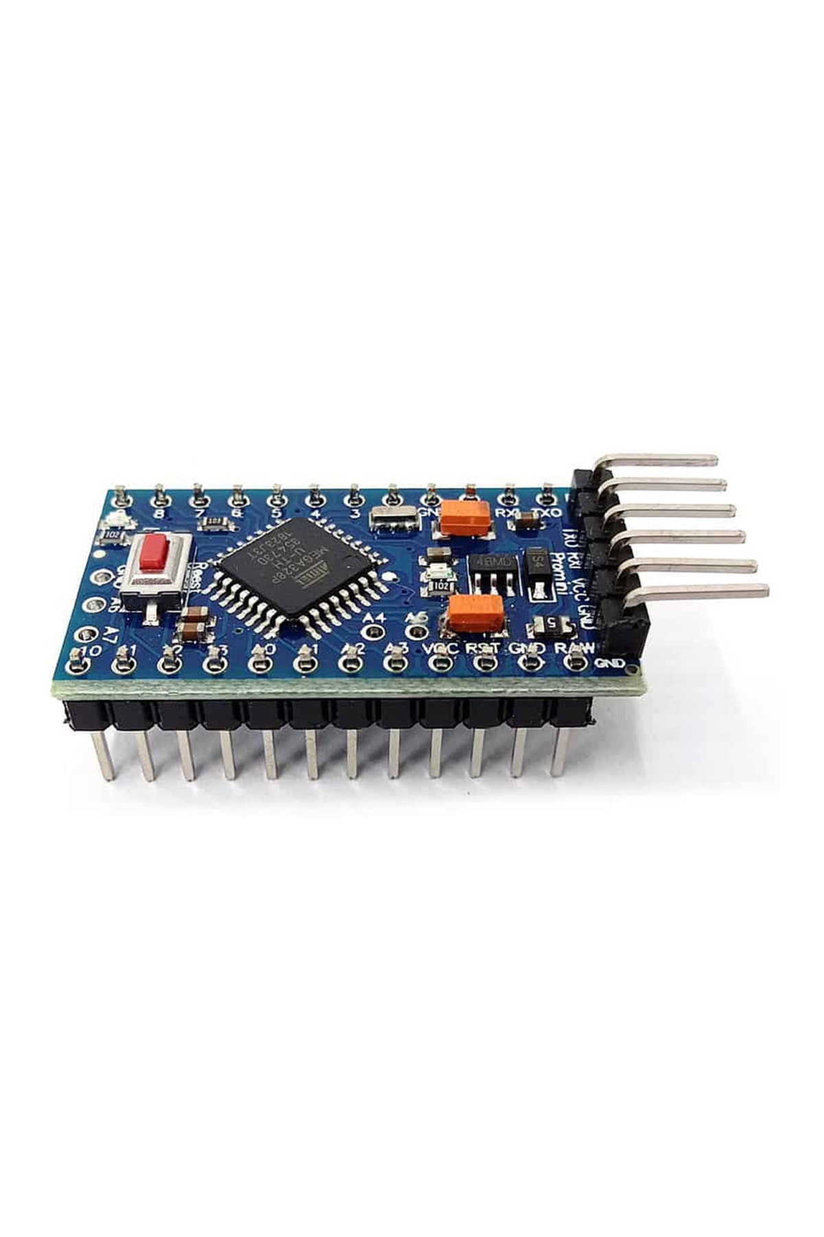 Arduino Pro Mini Atmega328a 5v 16mhz Açık Kaynak Kodlu Yazılım Geliştirme Kartı Microchip Eğitim Prg 6