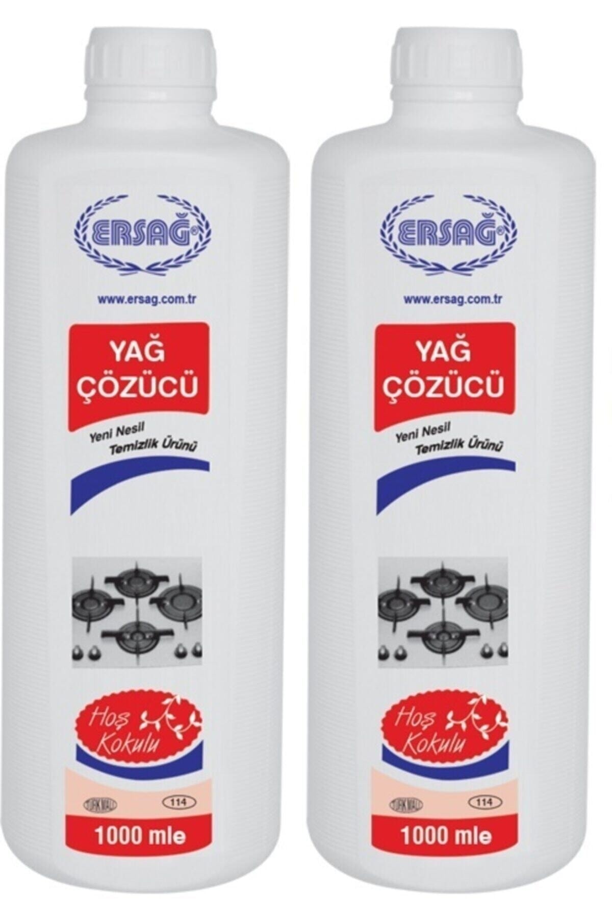 Ersağ Yağ Çözücü 1000 ml 2 Adet