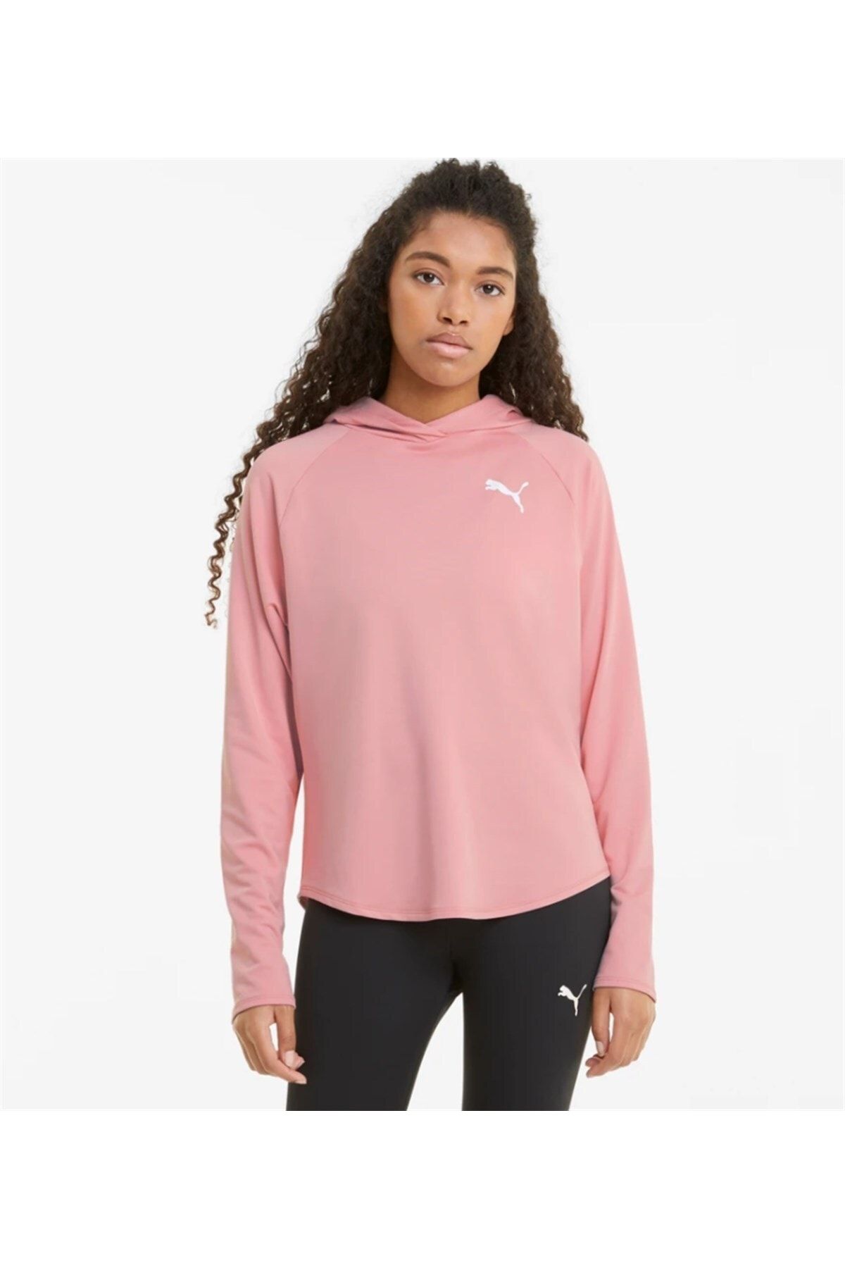 Puma Active Hoodie Bridal Rose Yavru Ağzı