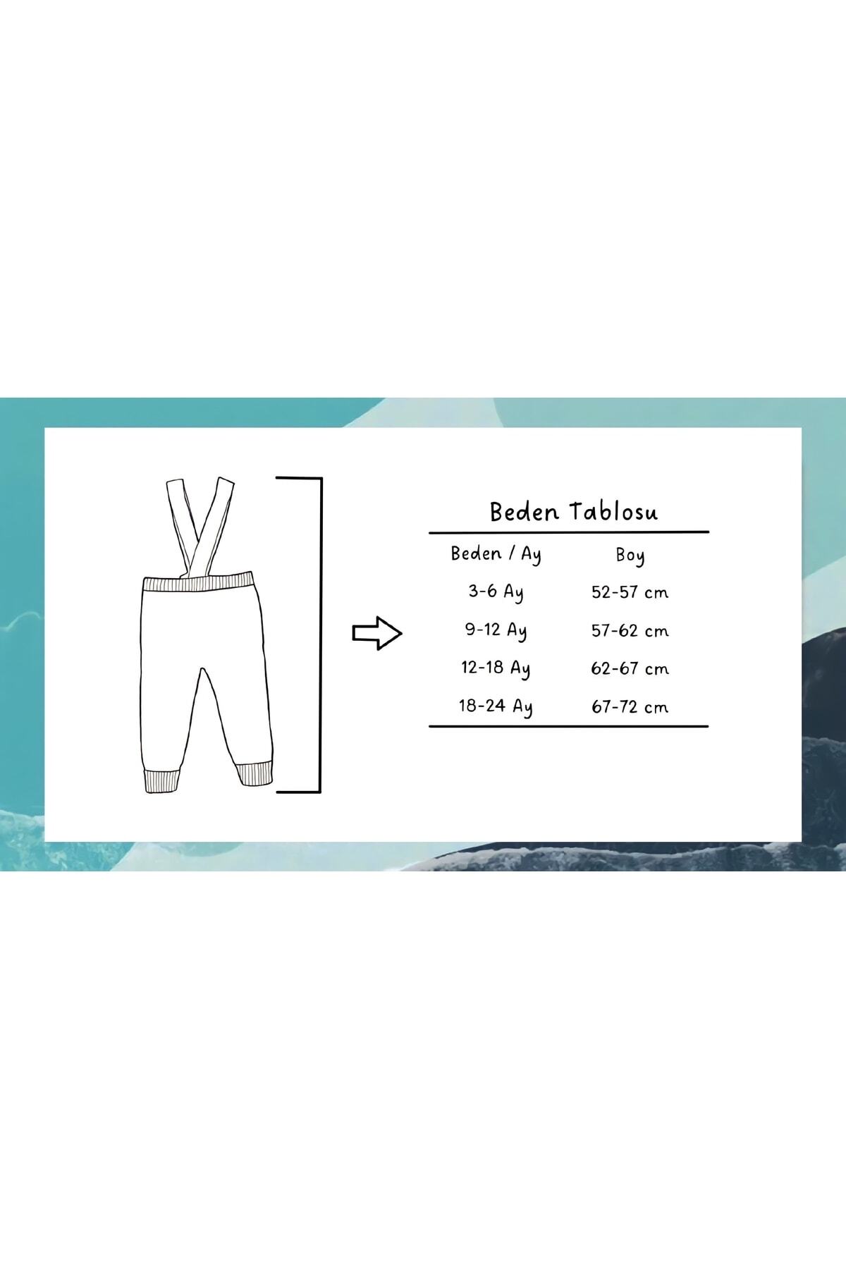 gogo bici Çapraz Askılı Boyu Ayarlanabilir Esnek Triko Salopet Tayt Tulum Bebek Çocuk fotoğrafı 4 (önizleme)