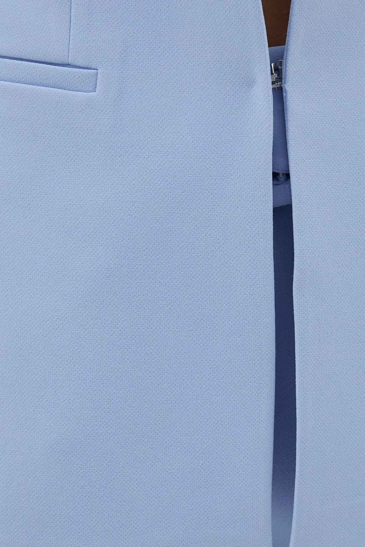 Koton Blazer Ceket V Yaka Cep Detaylı BY6562