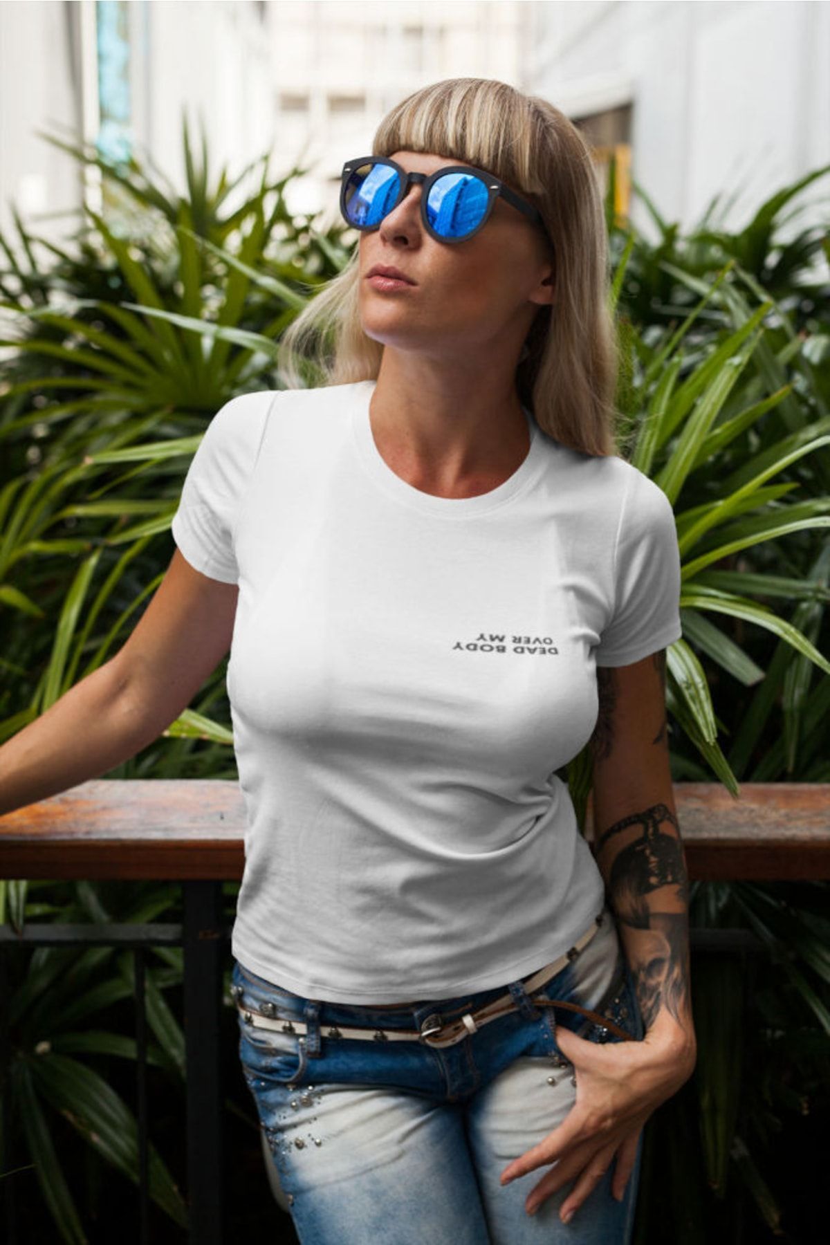 TST TEKSTİL-Over My Dead Body T-shirt 1