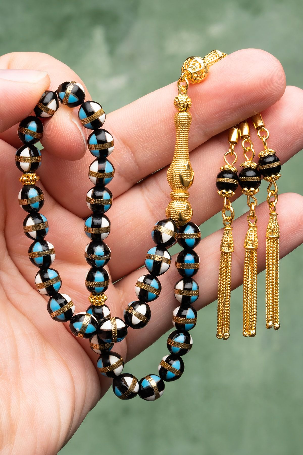 Men's prayer 2024 beads necklace