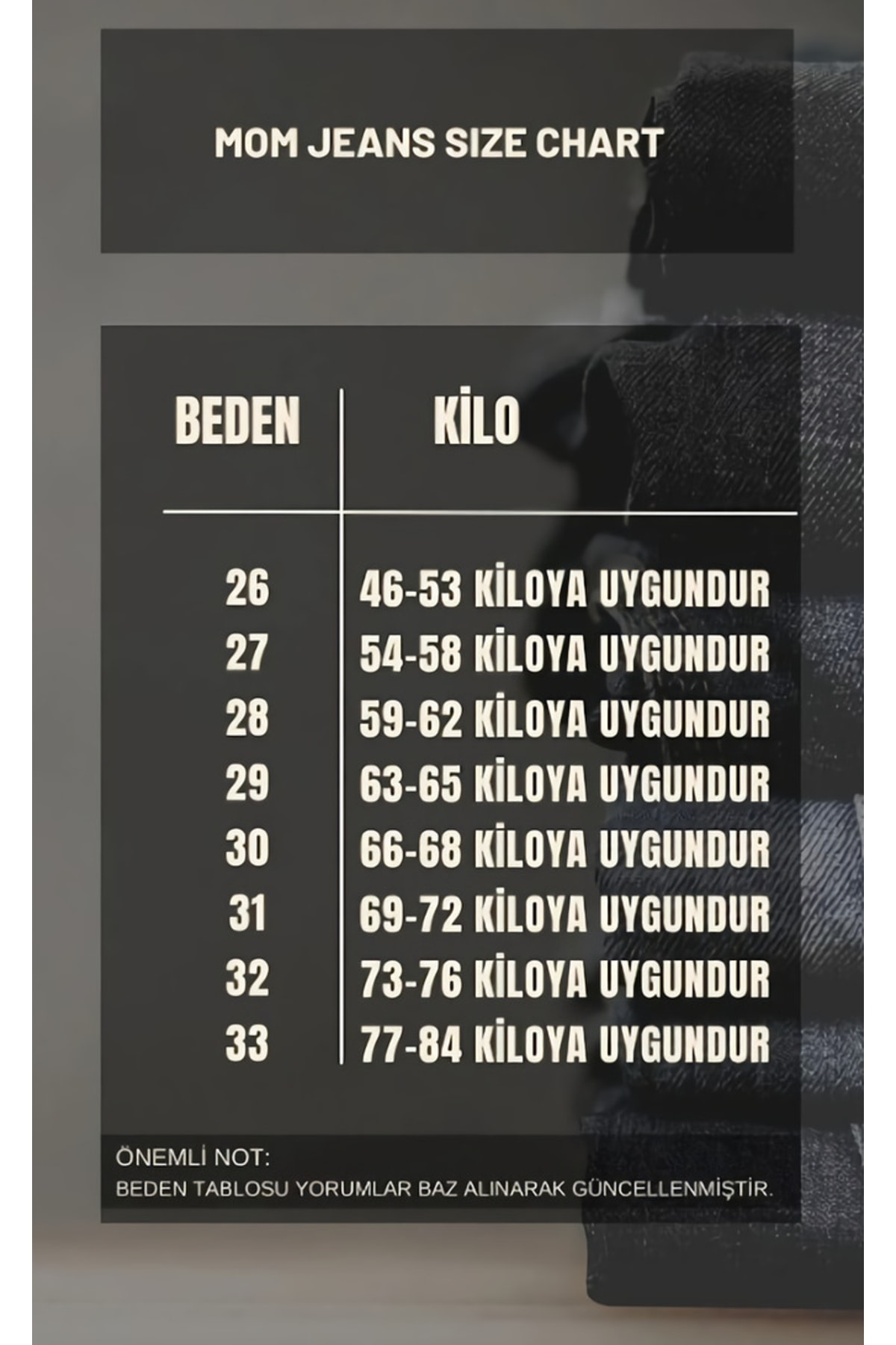 LİMABEL  Kadın Yüksek Bel Siyah Mom Jeans Likralı Esnek Kot Pantolon - Görsel 8