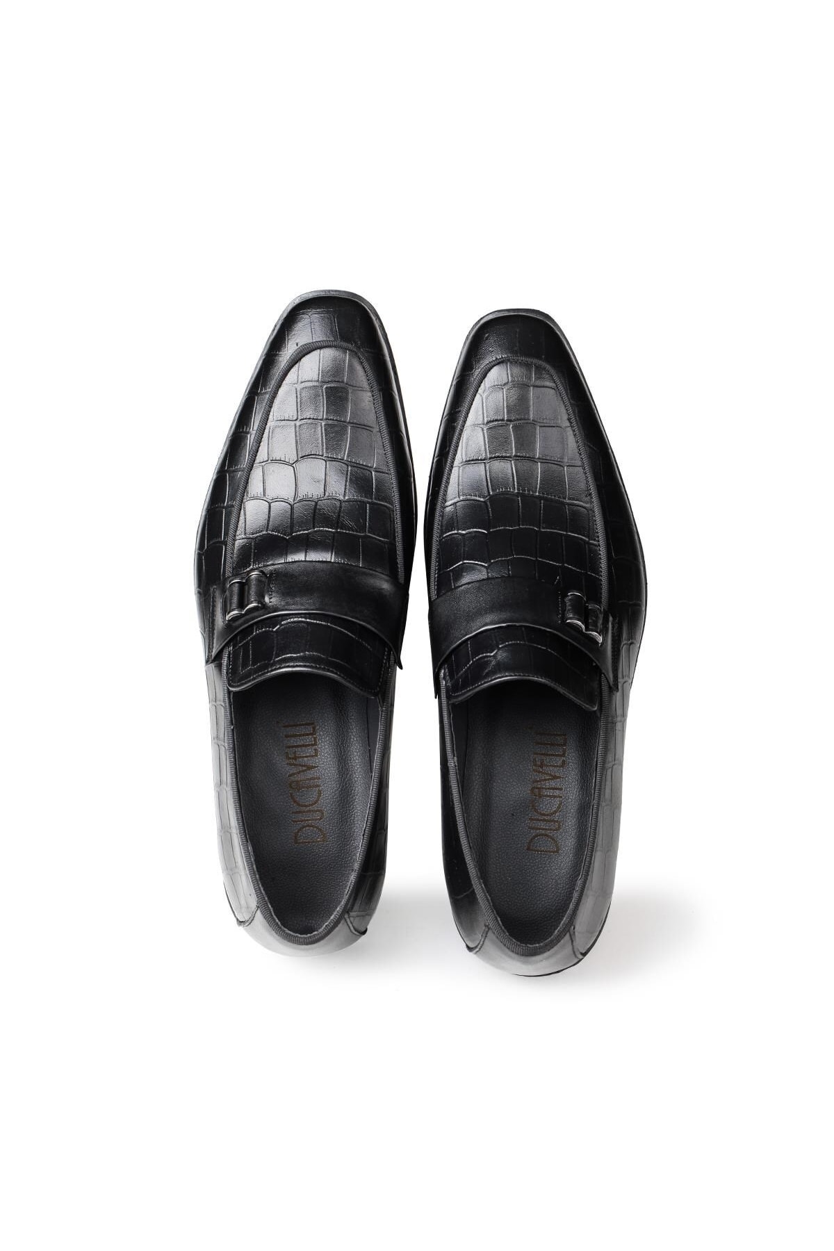 Ducavelli Swank Hakiki Deri Erkek Klasik Ayakkabı, Loafer Klasik Ayakkabı, Makosen Ayakkabı görsel 3