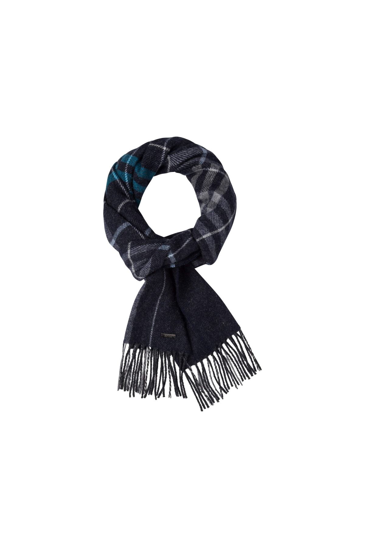 Brax Schal Blau Casual Fast ausverkauft