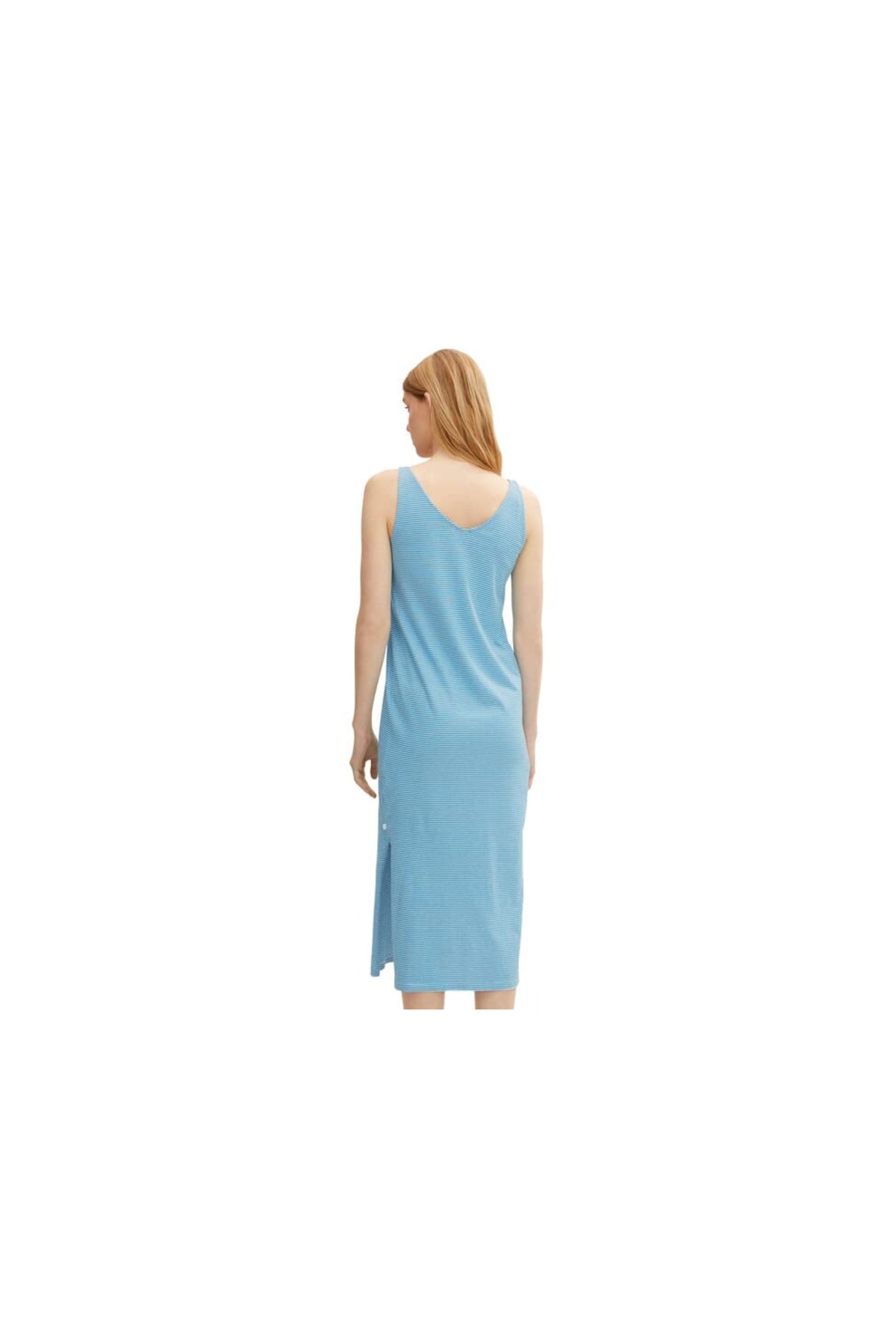 Tom Tailor Kleid Blau Basic Fast ausverkauft XN7416