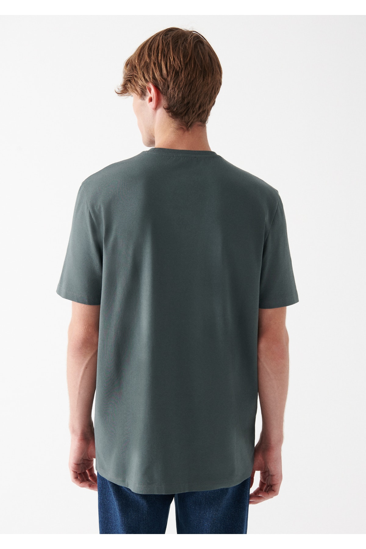 تی شرت مردانه ماوی 610252 - Image 4