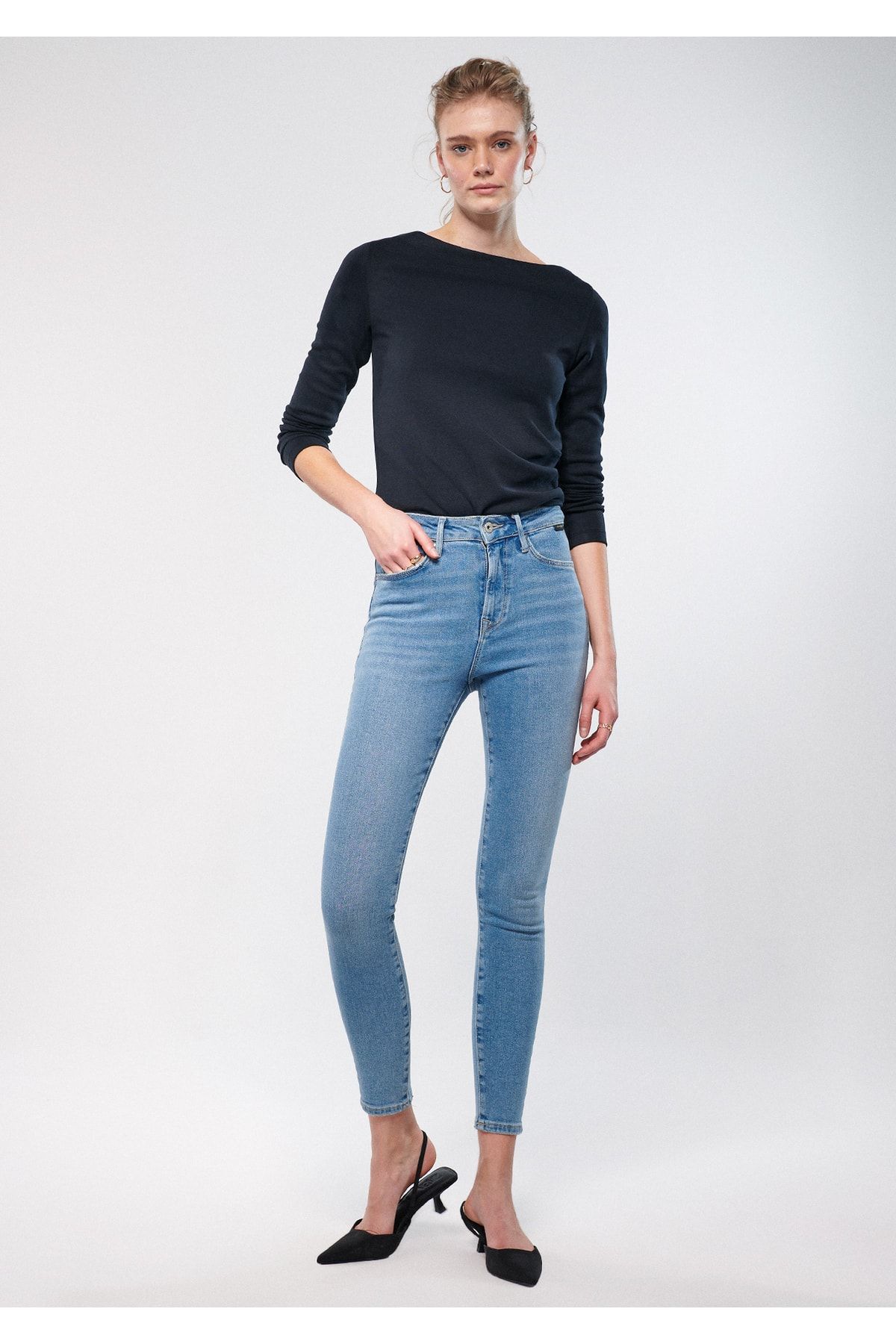 Mavi Jeans Blau Skinny