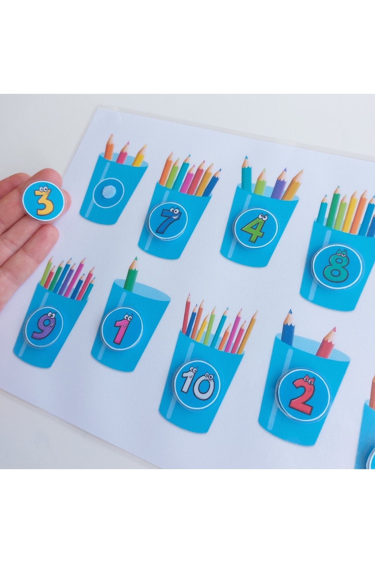 فعالیت برای شمردن خودکارها