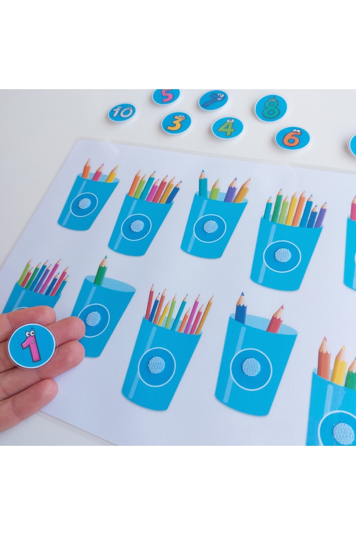 فعالیت برای شمردن خودکارها