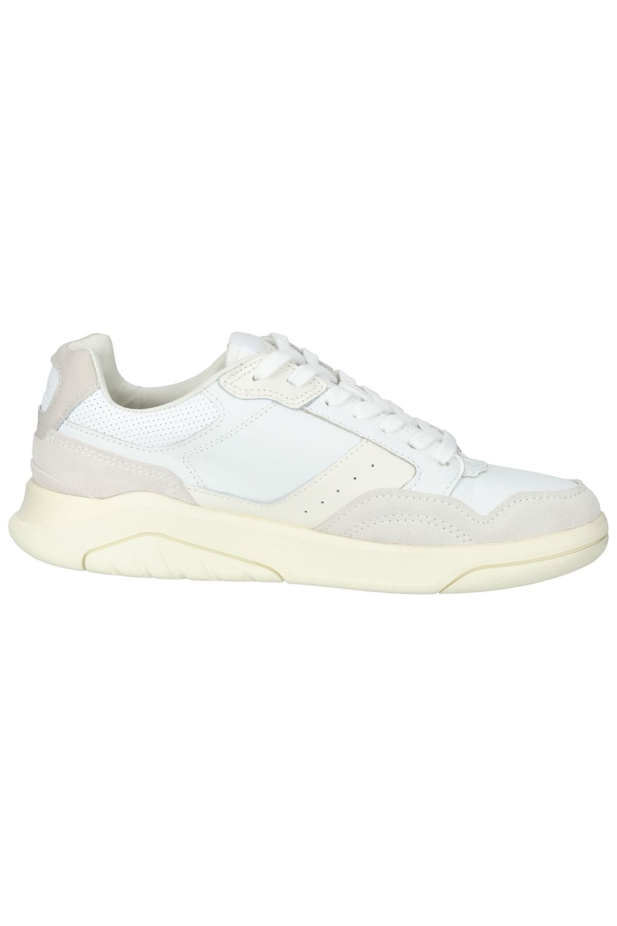 Lacoste Sneaker Weiß Flacher Absatz Fast ausverkauft