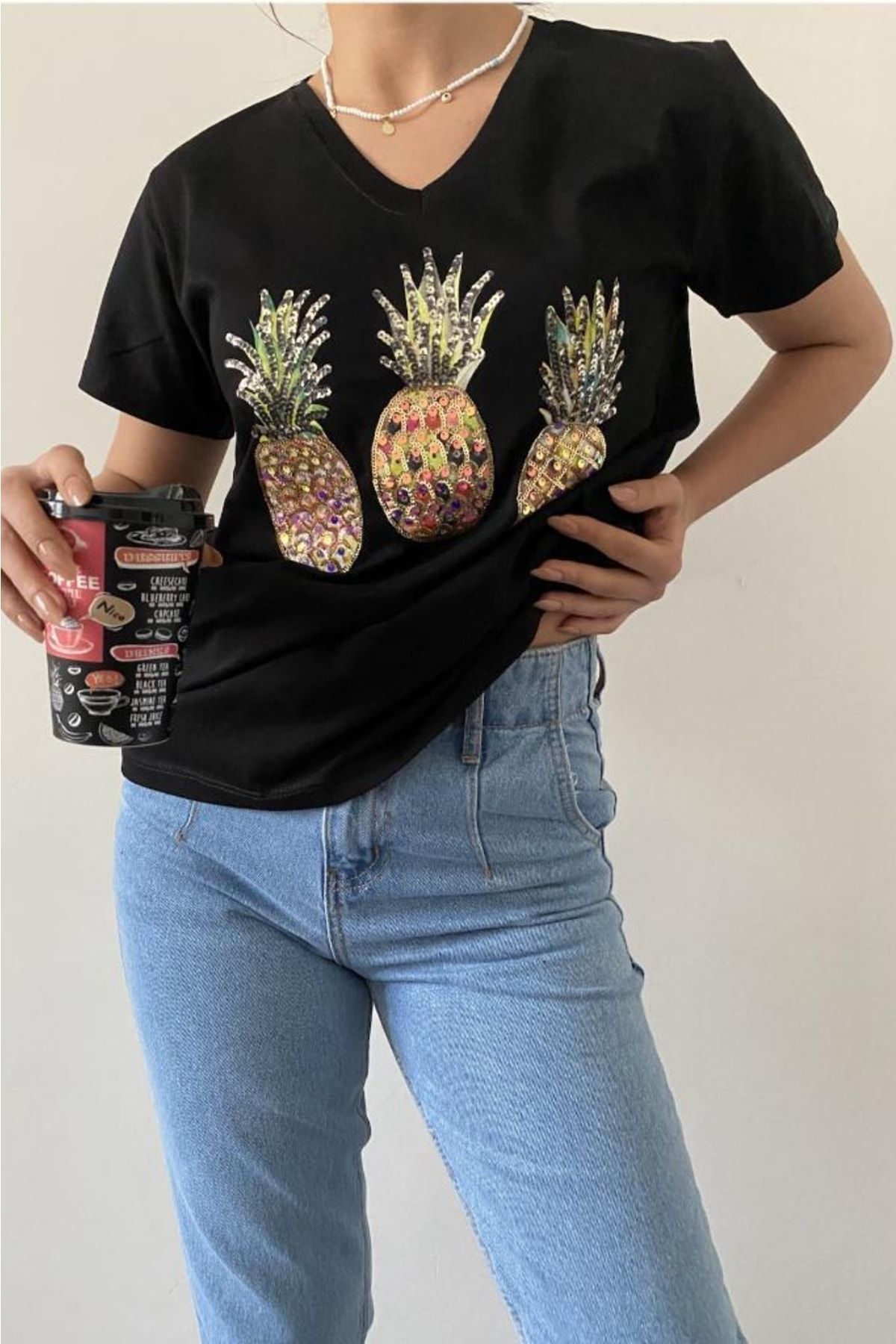 Pineapple t on sale shirt women's