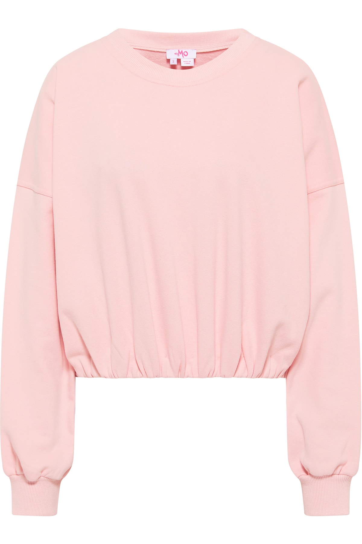 myMo Sweatshirt Rosa Regular Fit Fast ausverkauft