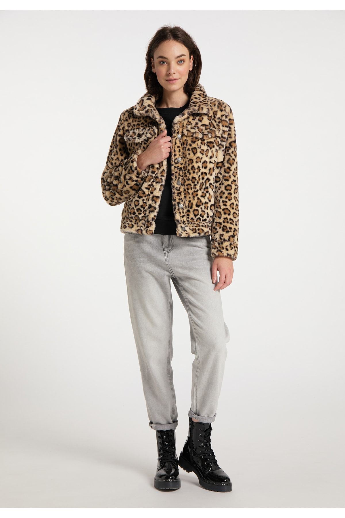 myMo Jacke Braun Regular Fit FN5886