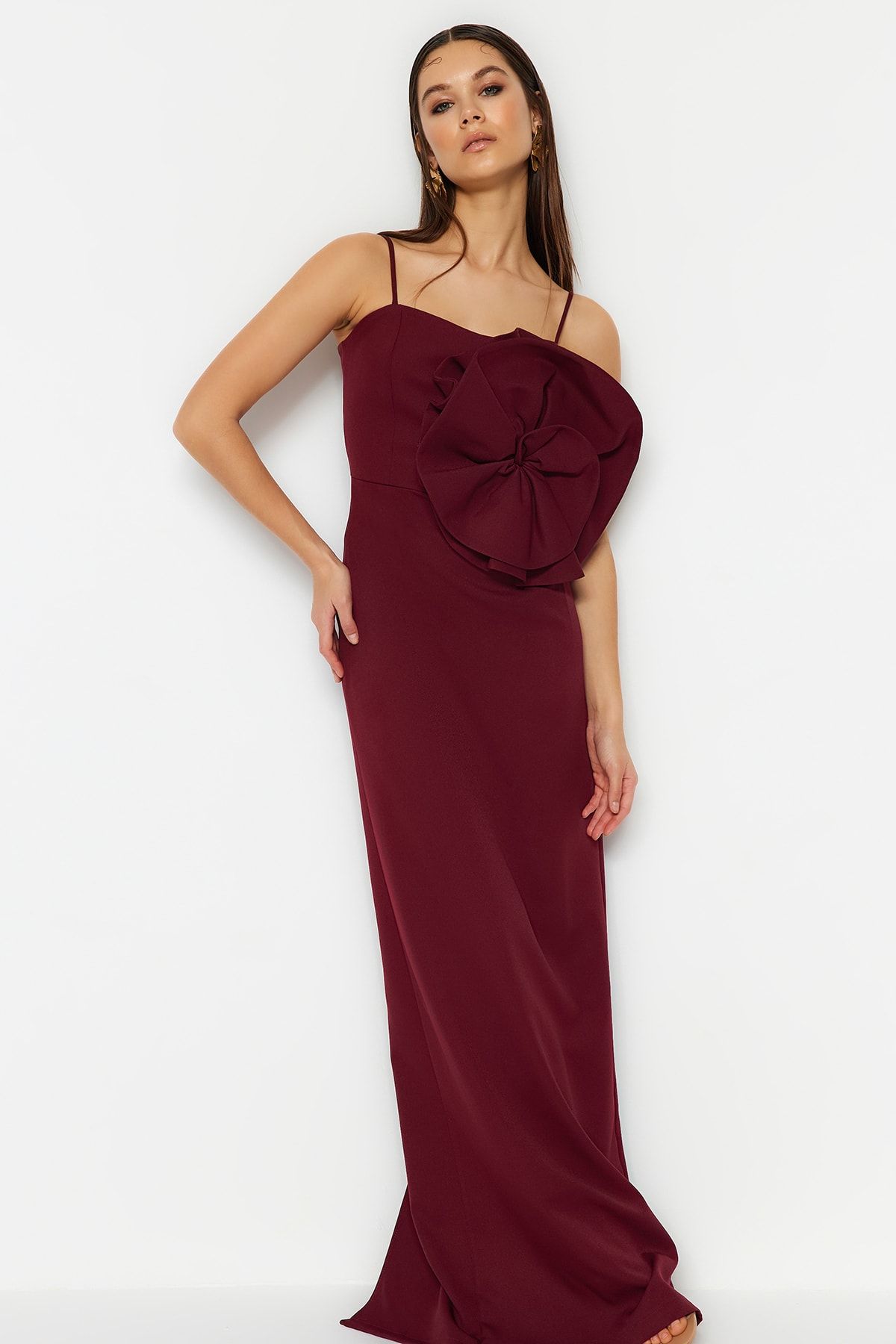 Topshop red prom clearance dress