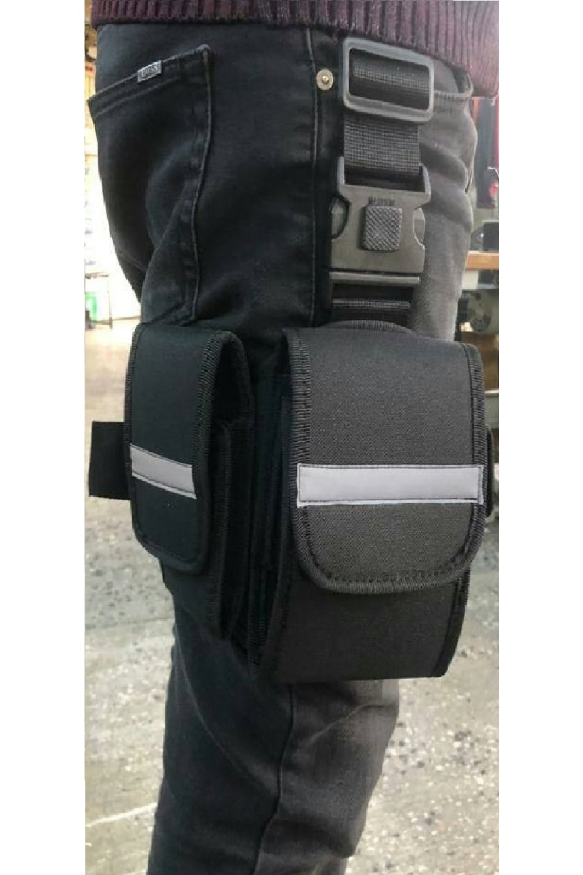 کمربند مردانه مشکی aldatmaz askeri malzeme | TYC00749123653 اورجینال - تصویر 2