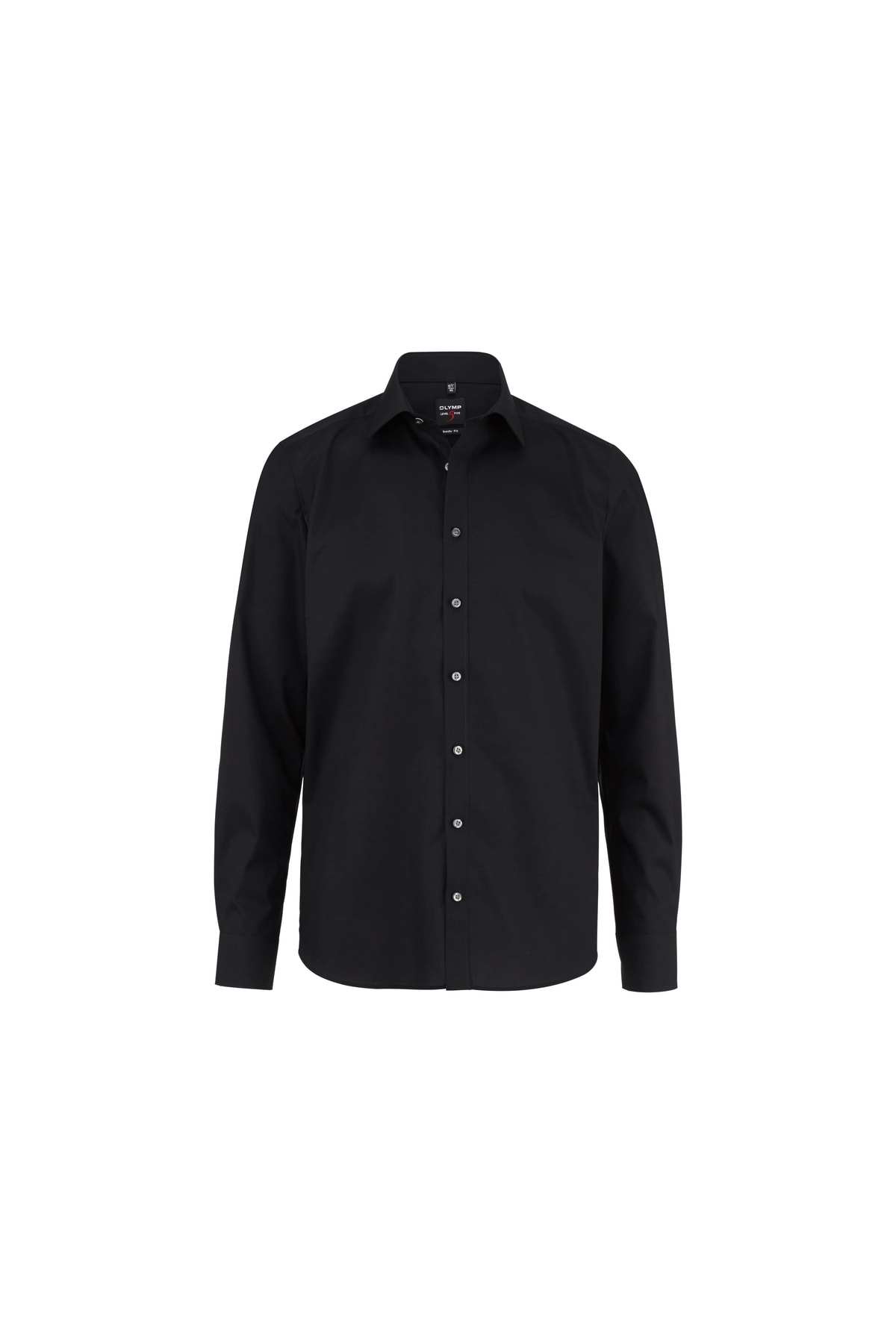 OLYMP Hemd Schwarz Regular Fit Fast ausverkauft