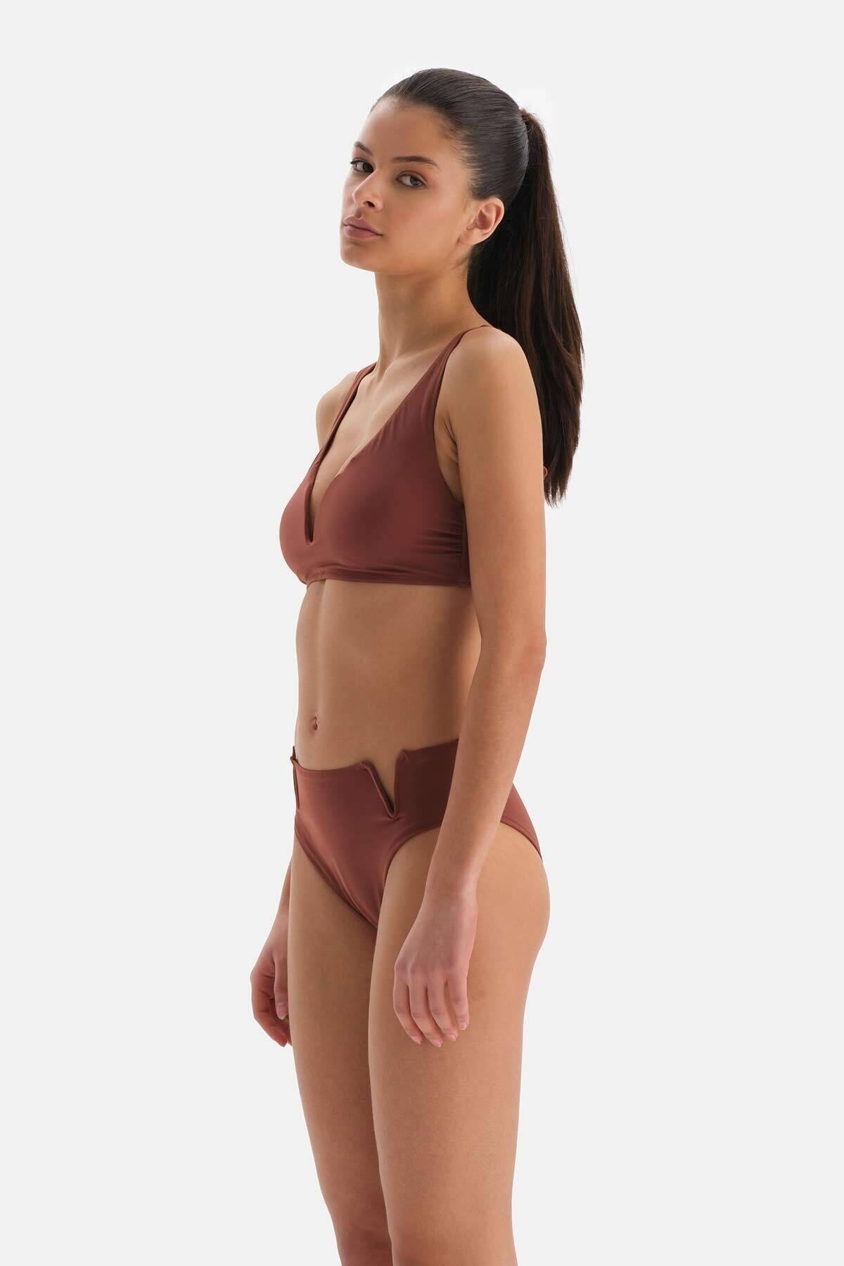Dagi-Braune 6 cm lange Bikinihose 3