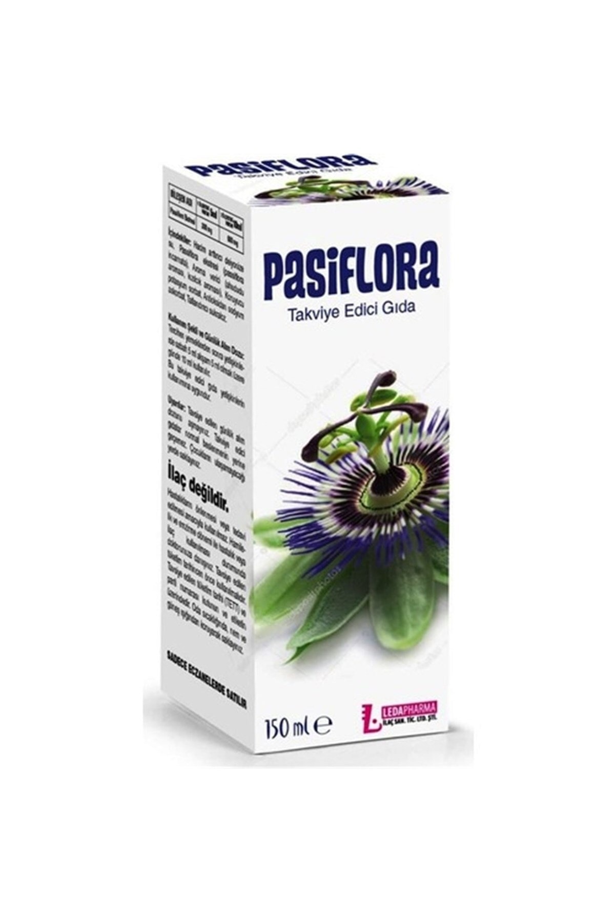 LedaPharma Passiflora Şurup 150 ml