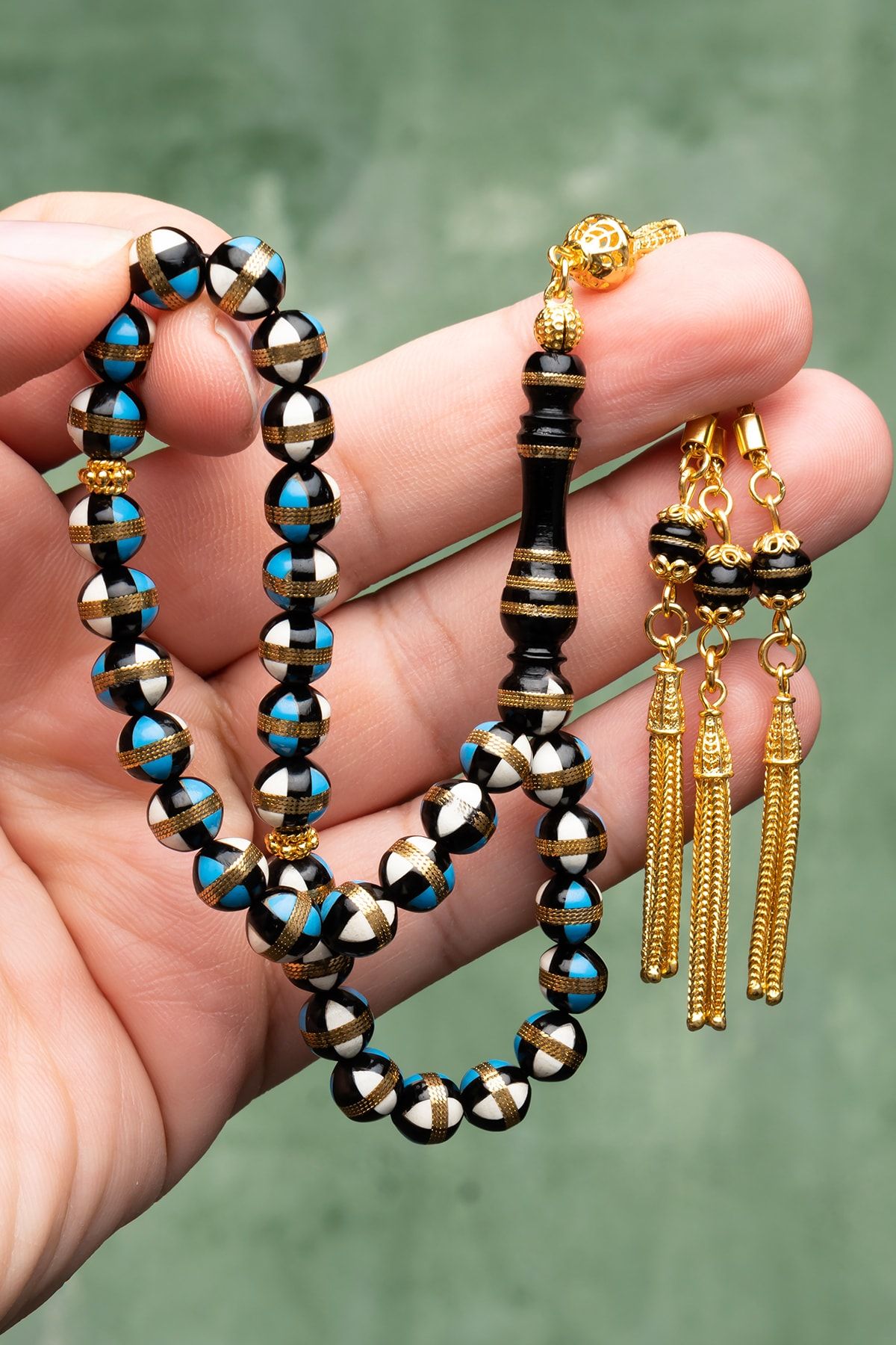 24k shop gold rosary