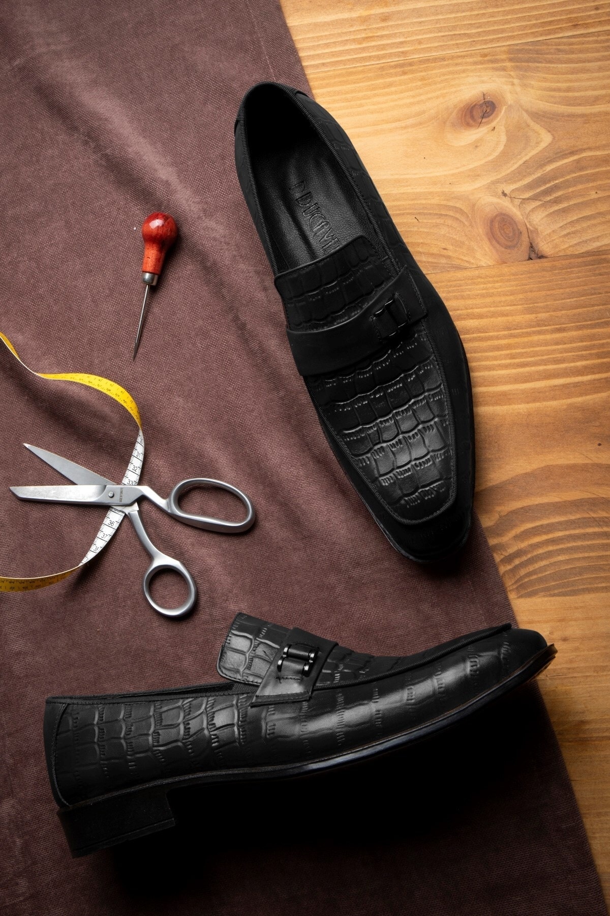 Ducavelli Swank Hakiki Deri Erkek Klasik Ayakkabı, Loafer Klasik Ayakkabı, Makosen Ayakkabı görsel 5
