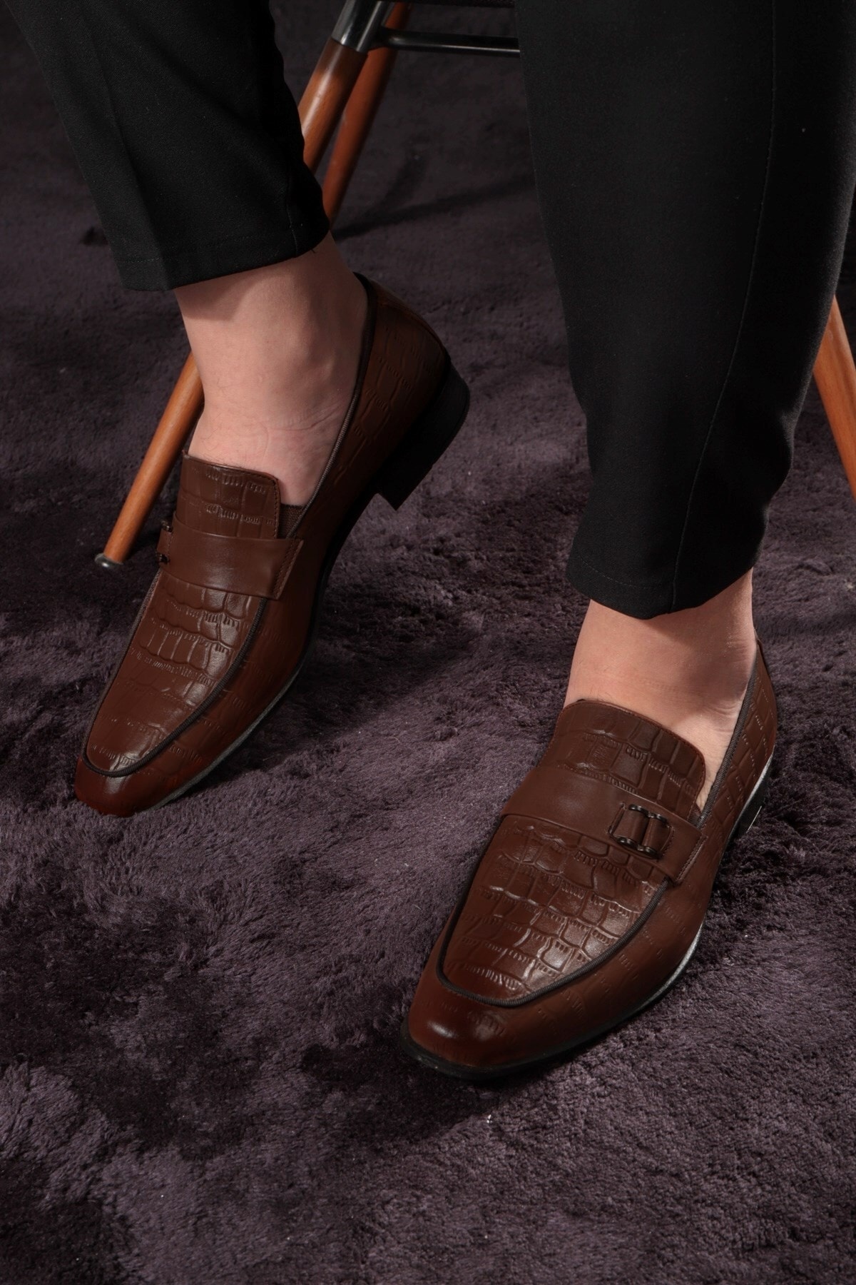 Ducavelli Swank Hakiki Deri Erkek Klasik Ayakkabı, Loafer Klasik Ayakkabı, Makosen Ayakkabı ZN10623
