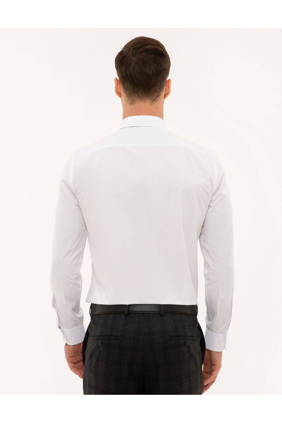 پیراهن مردانه سفید پیرکاردین | 1619809 اورجینال - تصویر 3