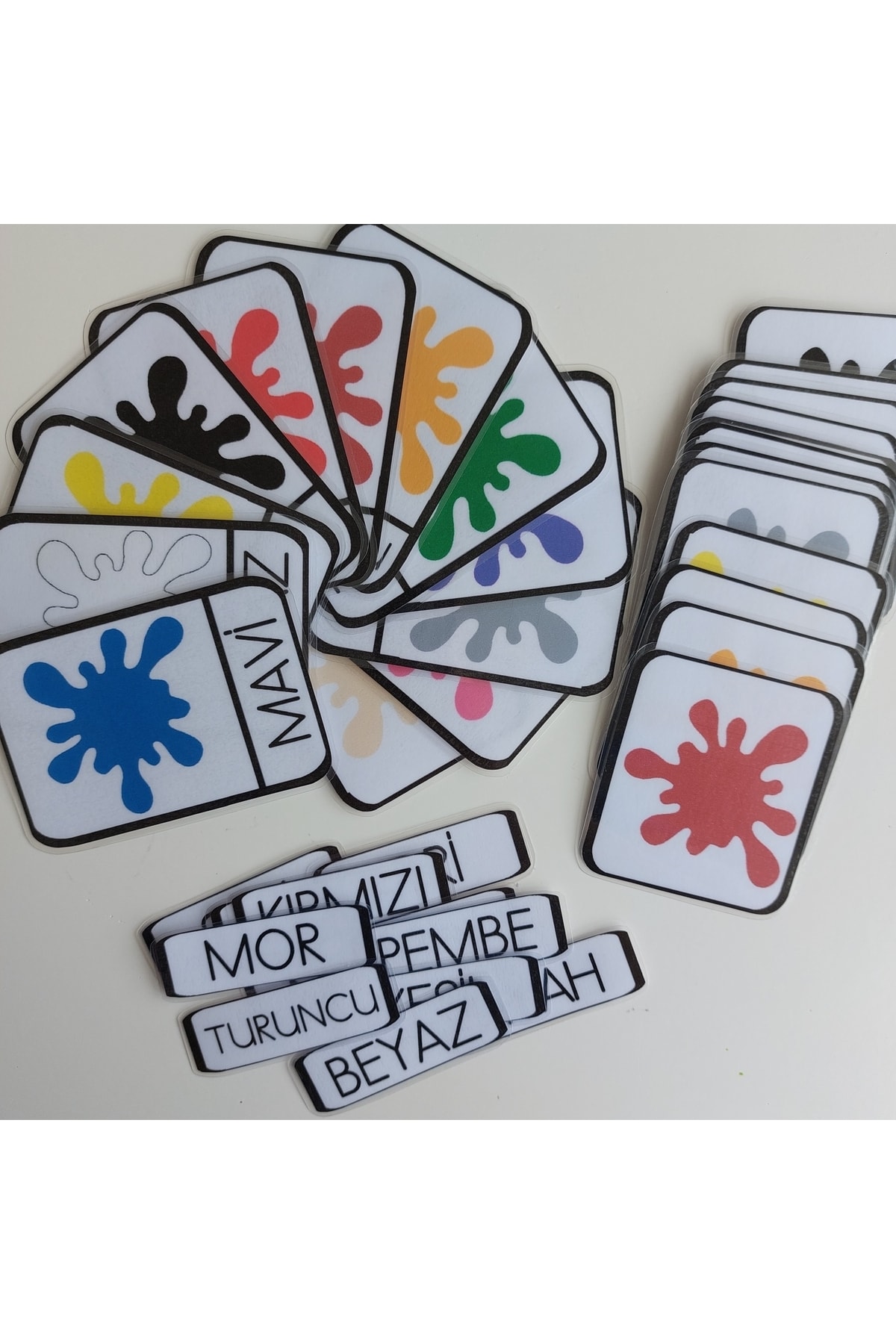 کارتهای رنگ مونتهسوری