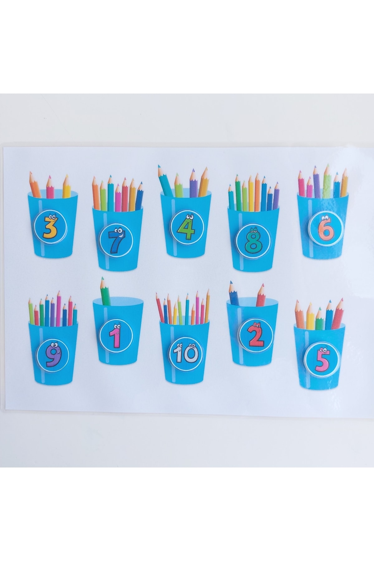 فعالیت برای شمردن خودکارها